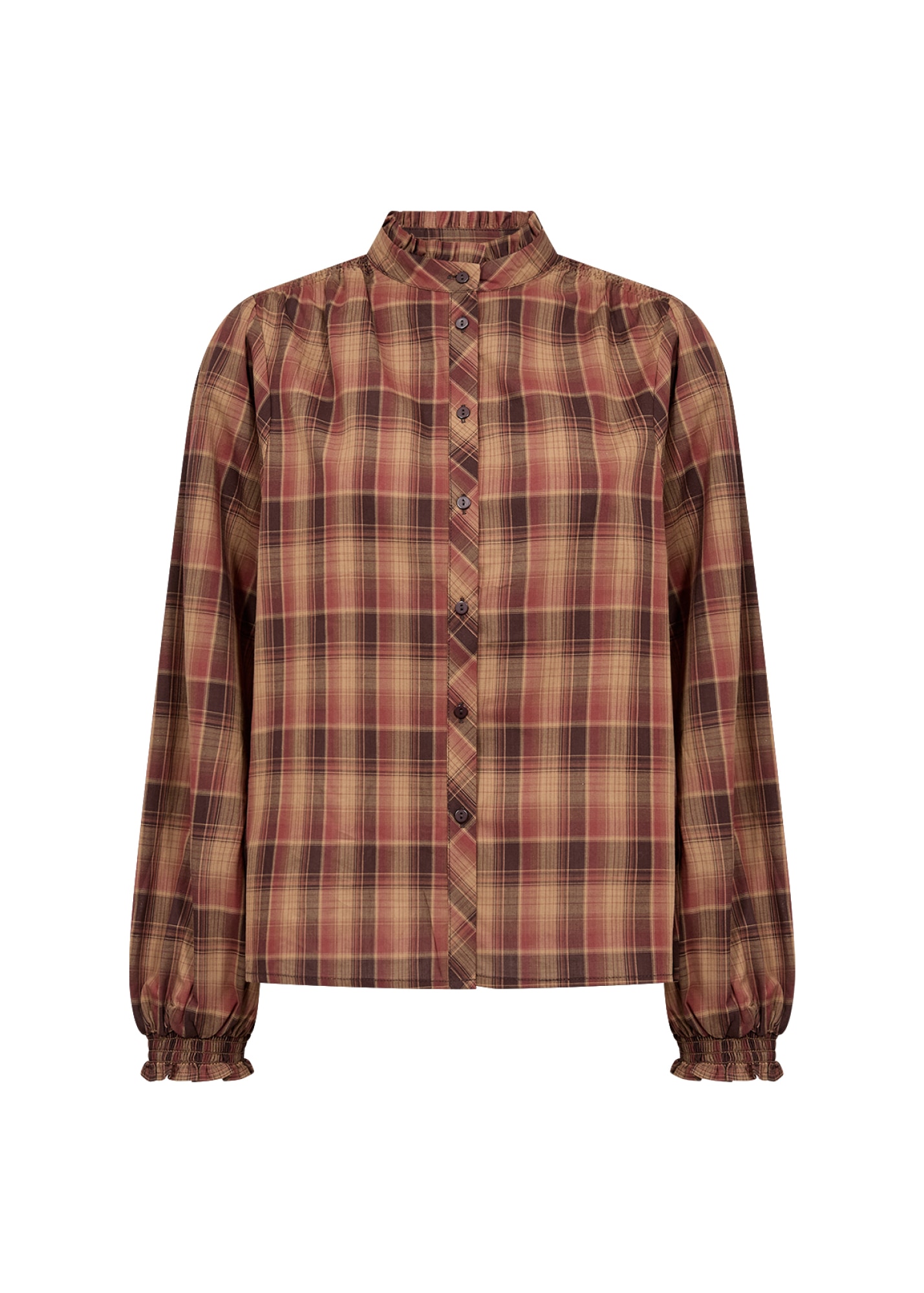 soyaconcept Blouse à manches longues »SC-HALEMA YD 2« Coton