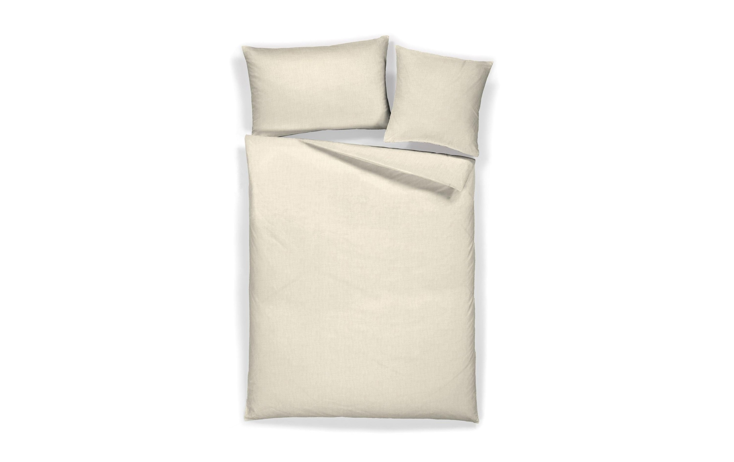 HOME FASHION Linge de lit »Home Fashion Duvetbezug Halbleinen uni«