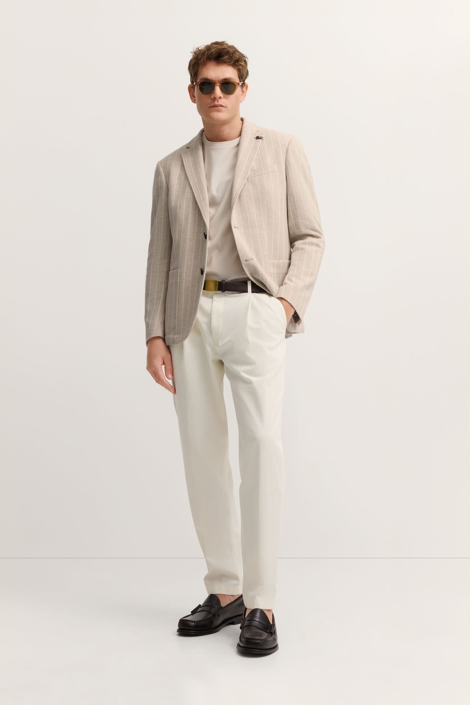 bugatti Veste »Stretch-Funktion« mit einem Streifen-Design