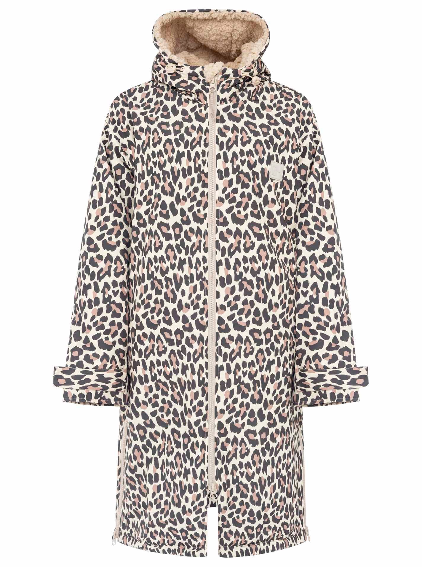 Zwillingsherz Kurzmantel »"Oversize Windjacke ZH"« seitliche Taschen, Kapuze, Reissverschluss, Teddy Futter, Oversized