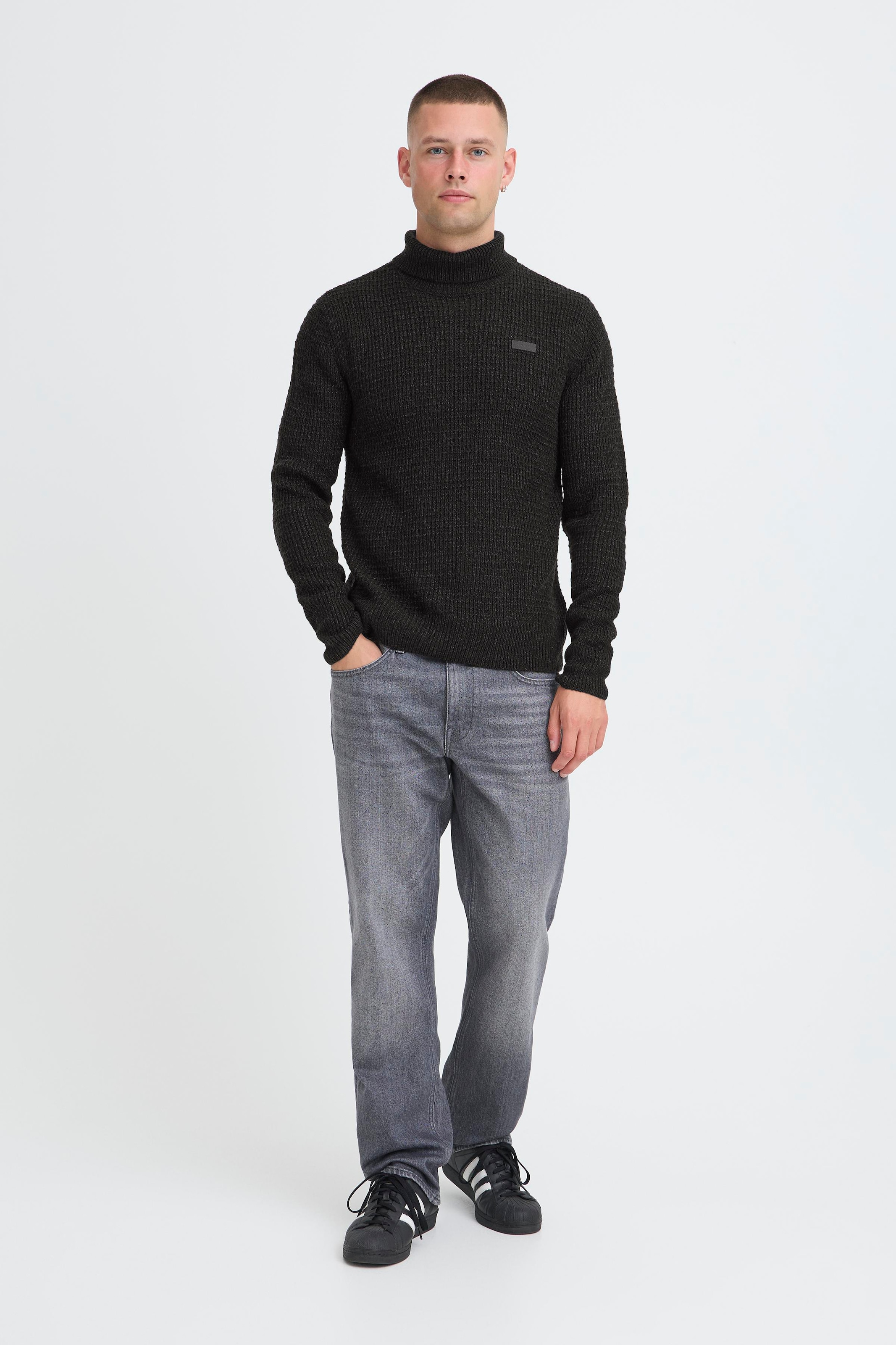 Blend Pull à col roulé »BHPATTA« coton, coupe régulière