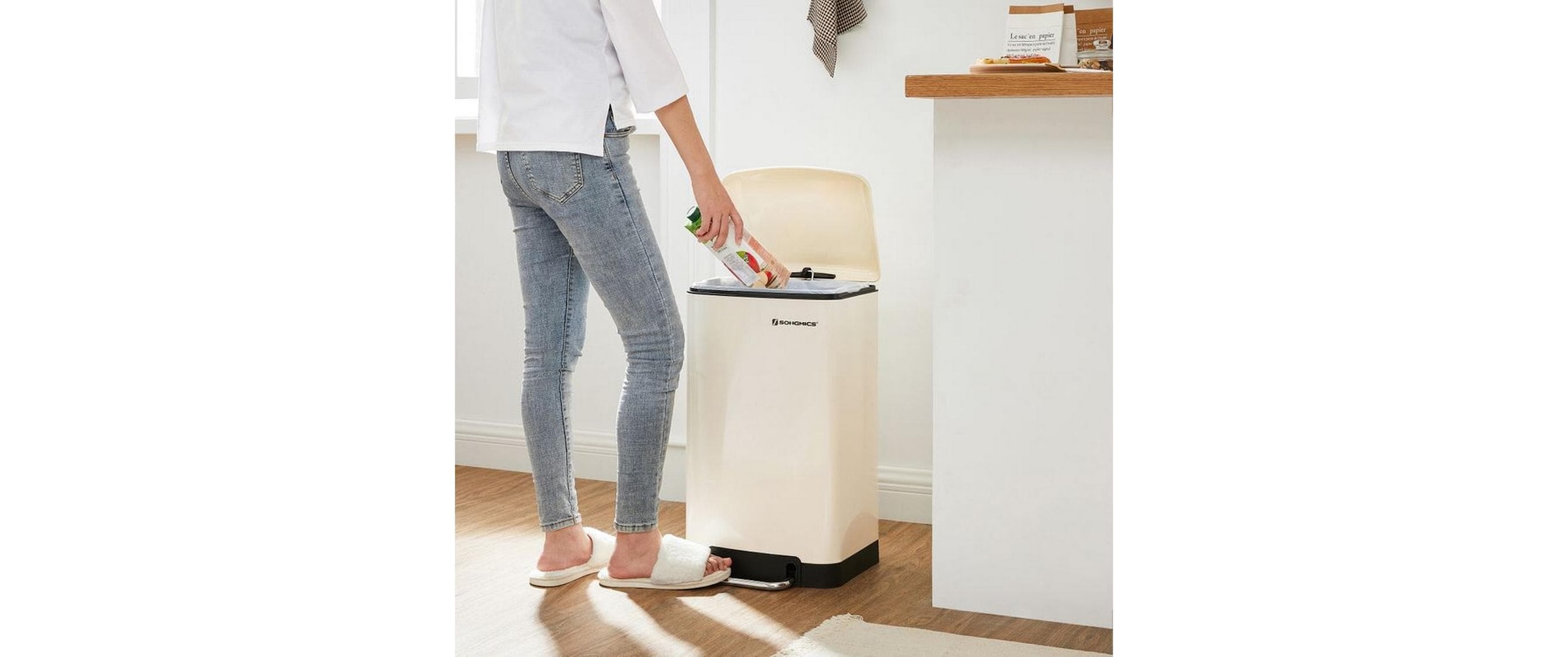 SONGMICS Poubelle »mit Inneneimer 30 l« 1 Behälter