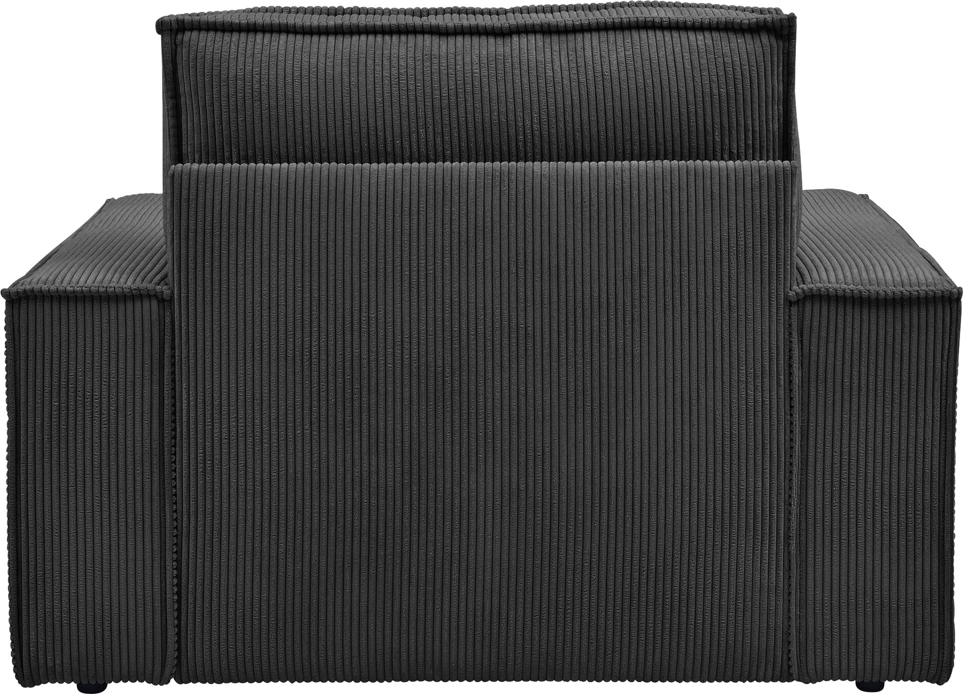 GOODproduct Fauteuil »SHERWOOD, Love-Seat in 3 Stoffarten verfügbar« compatible avec la série de coussins SHERWOOD