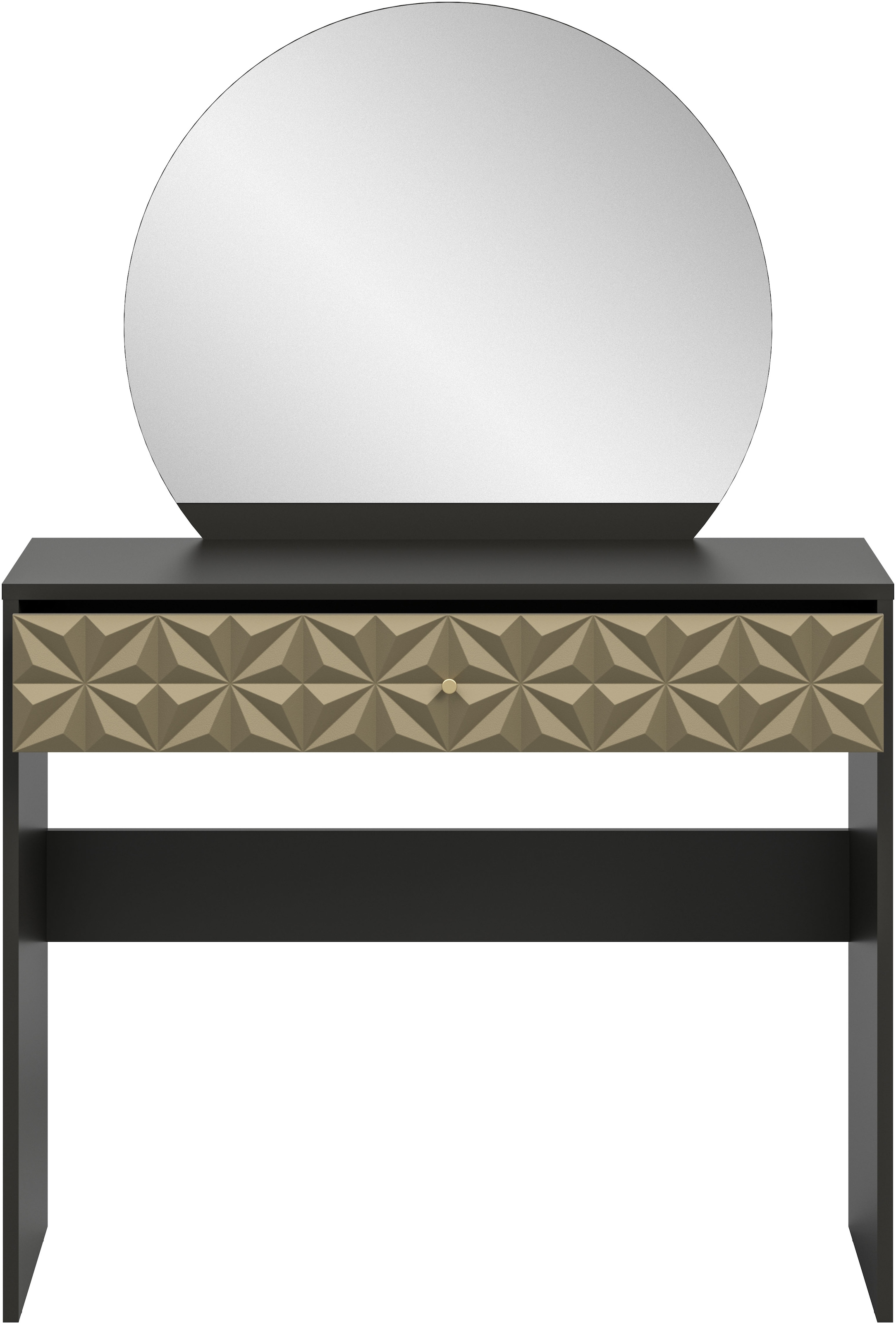 welltime Coiffeuse »Vicenza Schminktisch inkl. Spiegel« 1 cuis tlg. Coiffeuse, 1 tiroir, table de toilette, ornement