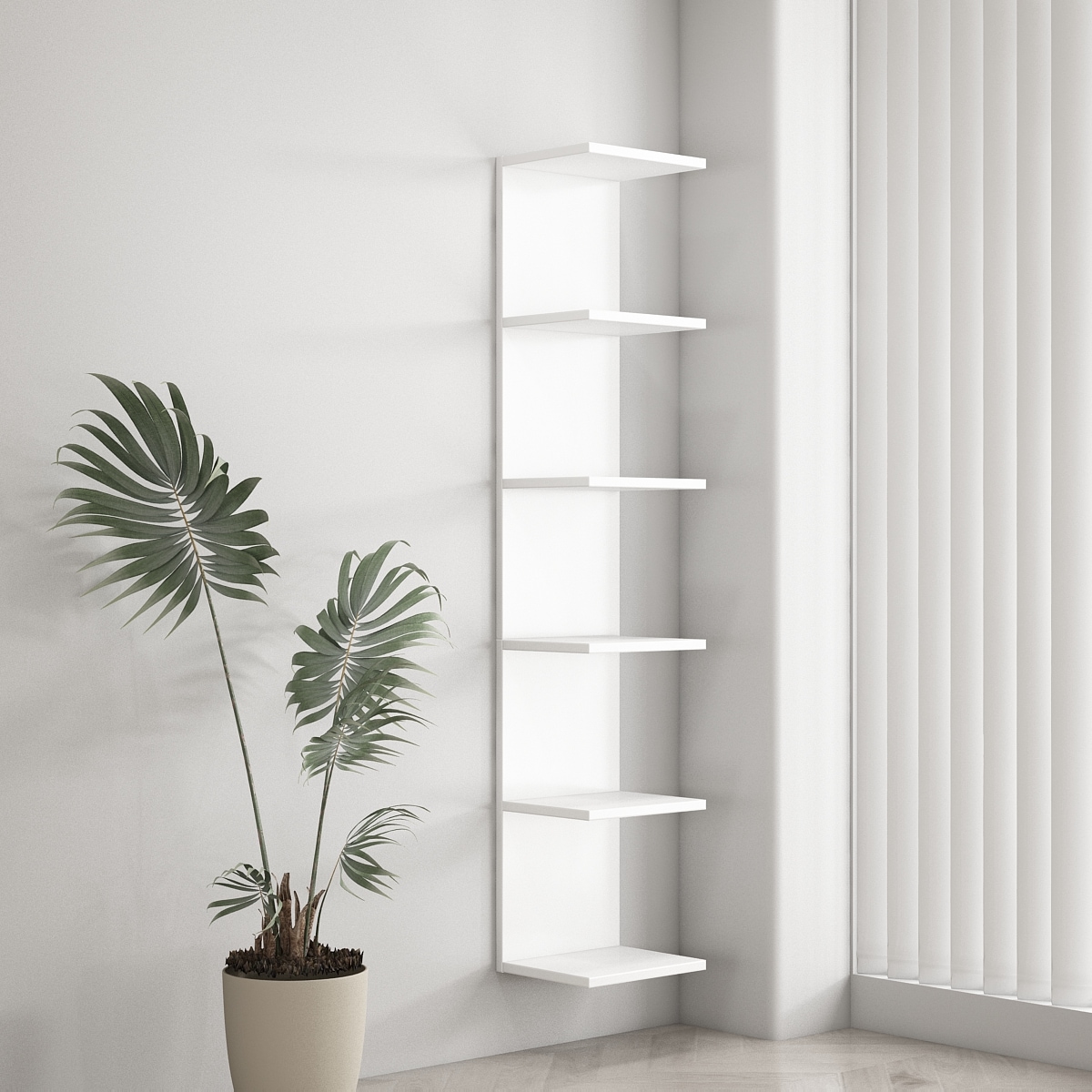 GOODproduct Étagère murale »Moid« dekorativer Stauraum, Wandmontage