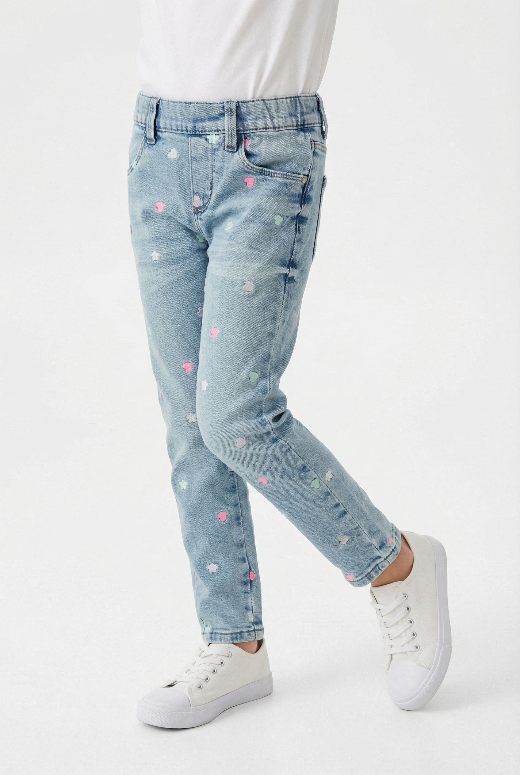 s.Oliver Junior Jeans coupe régulière avec impression