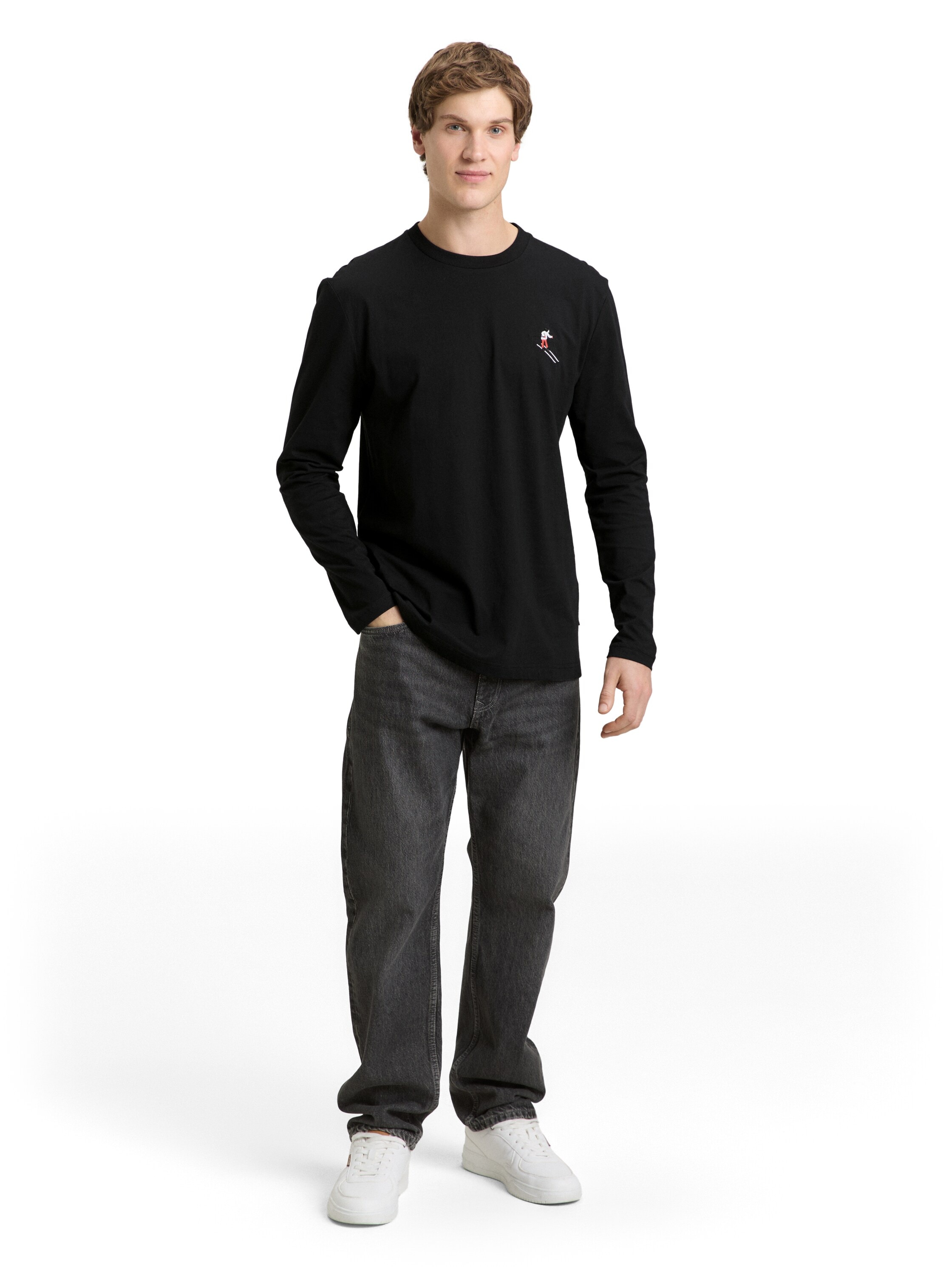 TOM TAILOR Denim T-shirt à manches longues