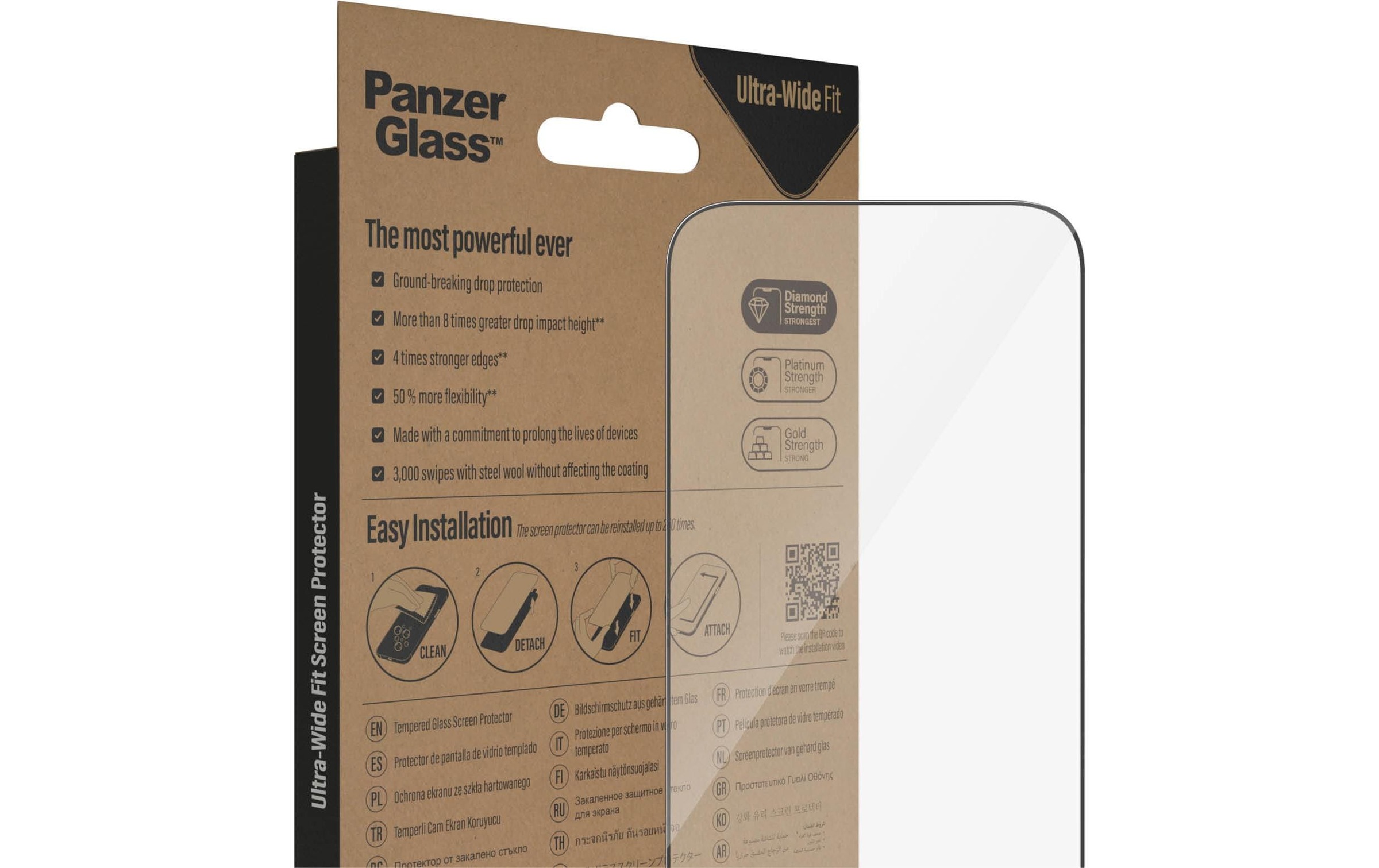 PanzerGlass Displayschutzglas »Ultra« für iPhone 14 Pro 1 Stk. tlg.