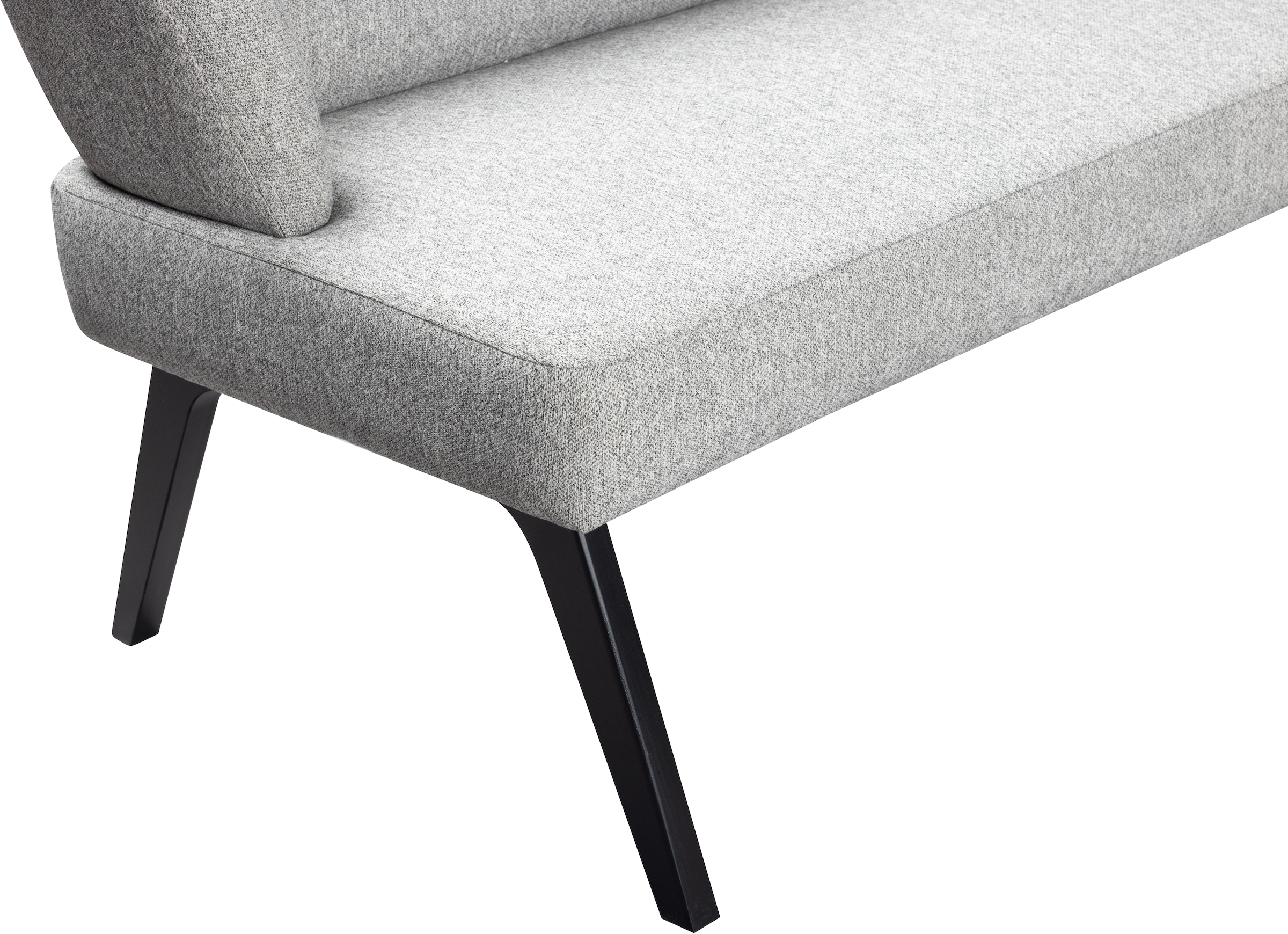 GOODproduct Ensemble de bancs d'angle »Aretha Essecke, Sitzgruppe, Eckbank, Küchenbank« Set, 4er, 4 cuis tlg. Esszimmer Sitzgruppe, Tisch, Stühle und Bank gepolstert, Nosagfederung