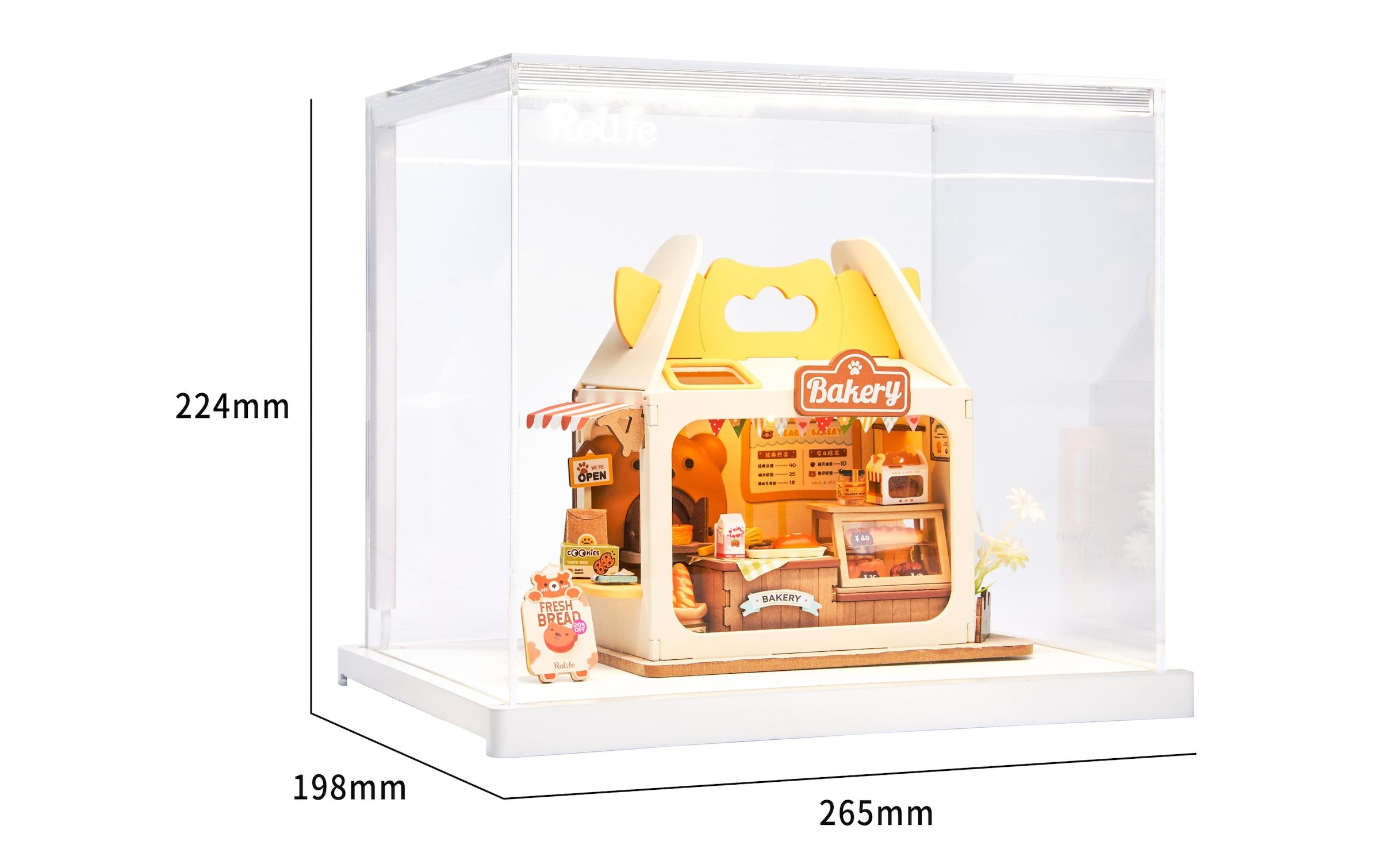   Modellbausatz »RoboTime Teddy's Brotbox«