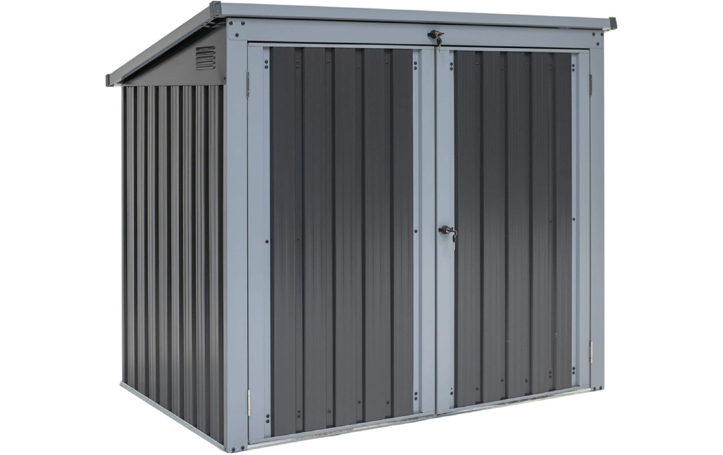 WESTMANN Coffre à poubelles »ISBS-T2D« pour 2x240 l, LxPxH : 158x101x134 cm
