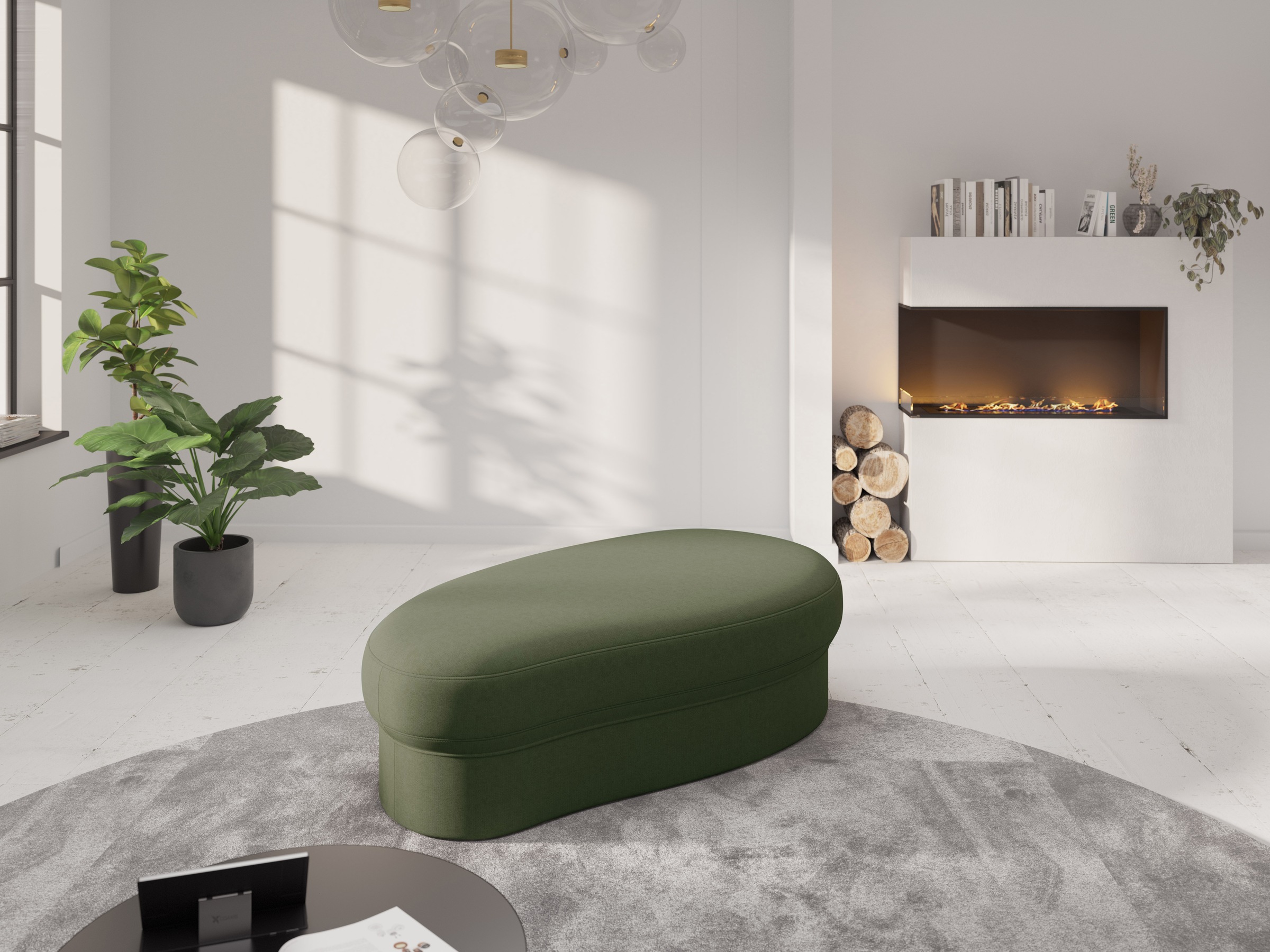 sit&more Polsterhocker »Samba« in vier Farbvarianten erhältlich