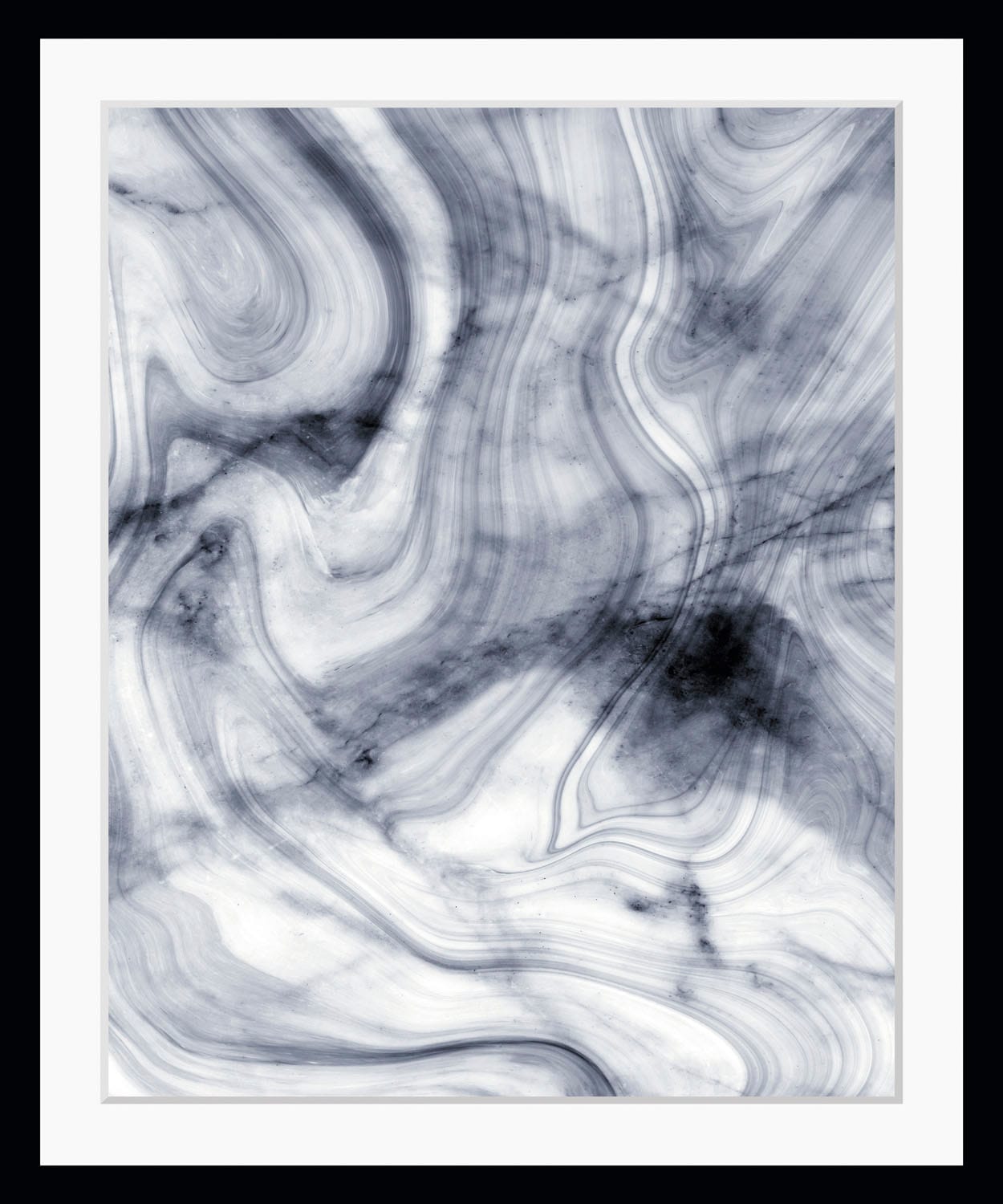 queence Image »Tasha« 1 cuis tlg. HD Premium Poster-Druck inkl. Holzrahmen