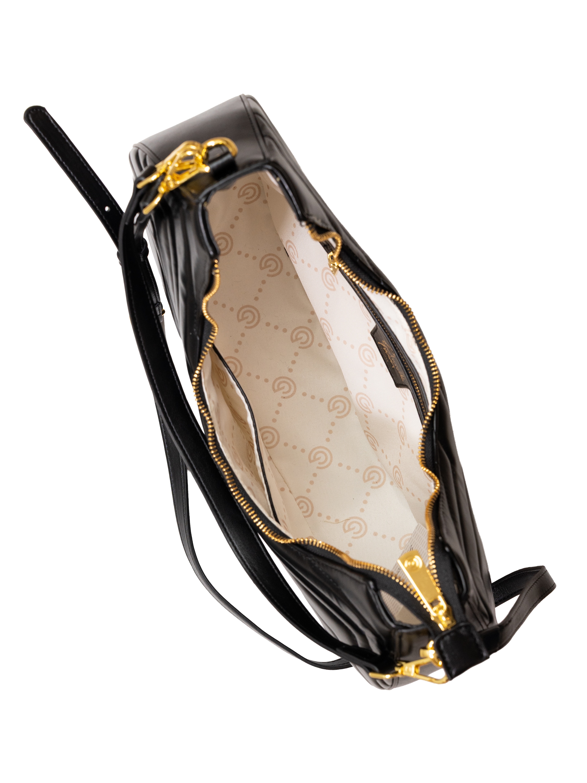 GABRIELLA G By Gabriella Gucci Hobo »JENNIFER« Damen Henkeltasche, Schultertasche, Umhängetasche mit vielen Details