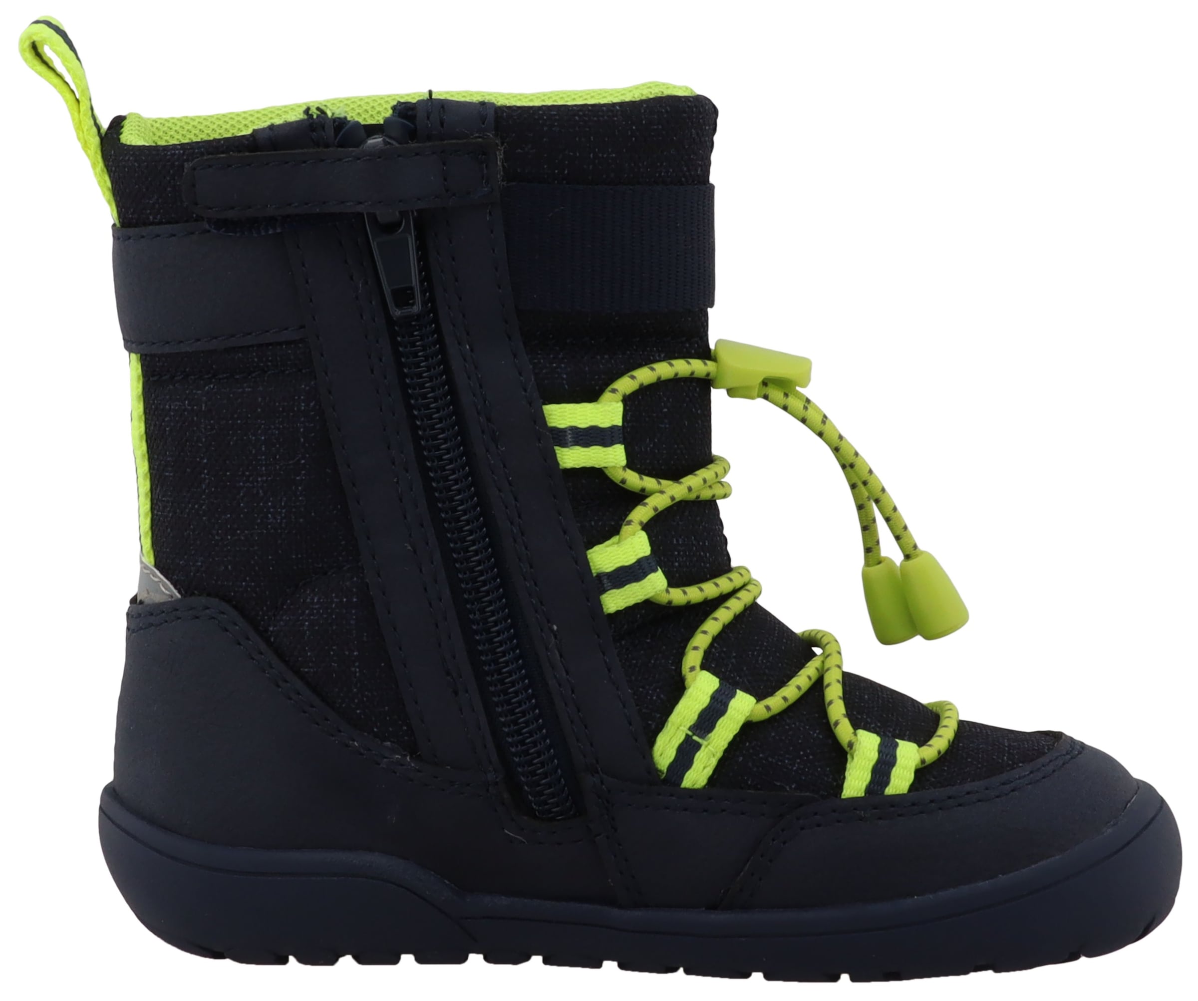 Lurchi Chaussures pieds nus »Jace 1 Barefoot-TEX«  Snowboots mit Label, Grössenschablone zum Doenload
