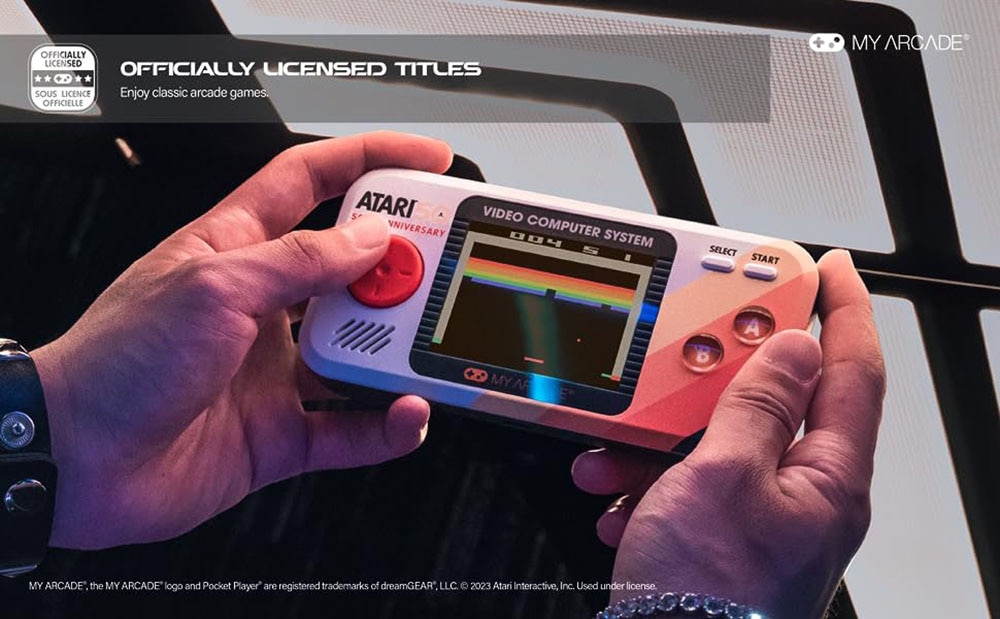 MYARCADE Console rétro »ATARI Pocket Player Pro«