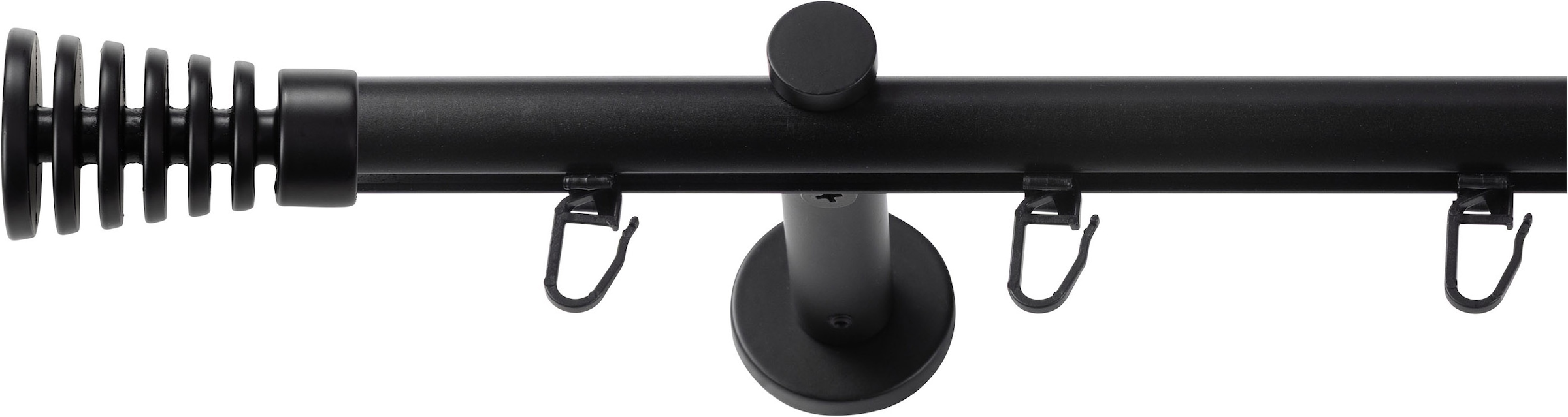SN DECO GROUP Tringle à rideaux Ø 19 mm 1 course-läufig Fixmass;kürzbar