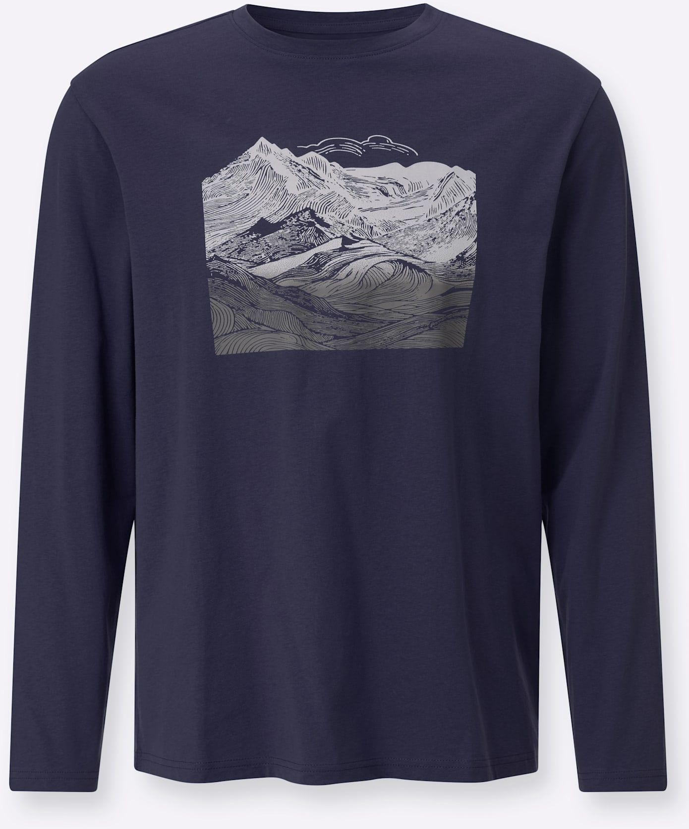 Classic T-shirt à manches longues »Freizeitshirt« 1