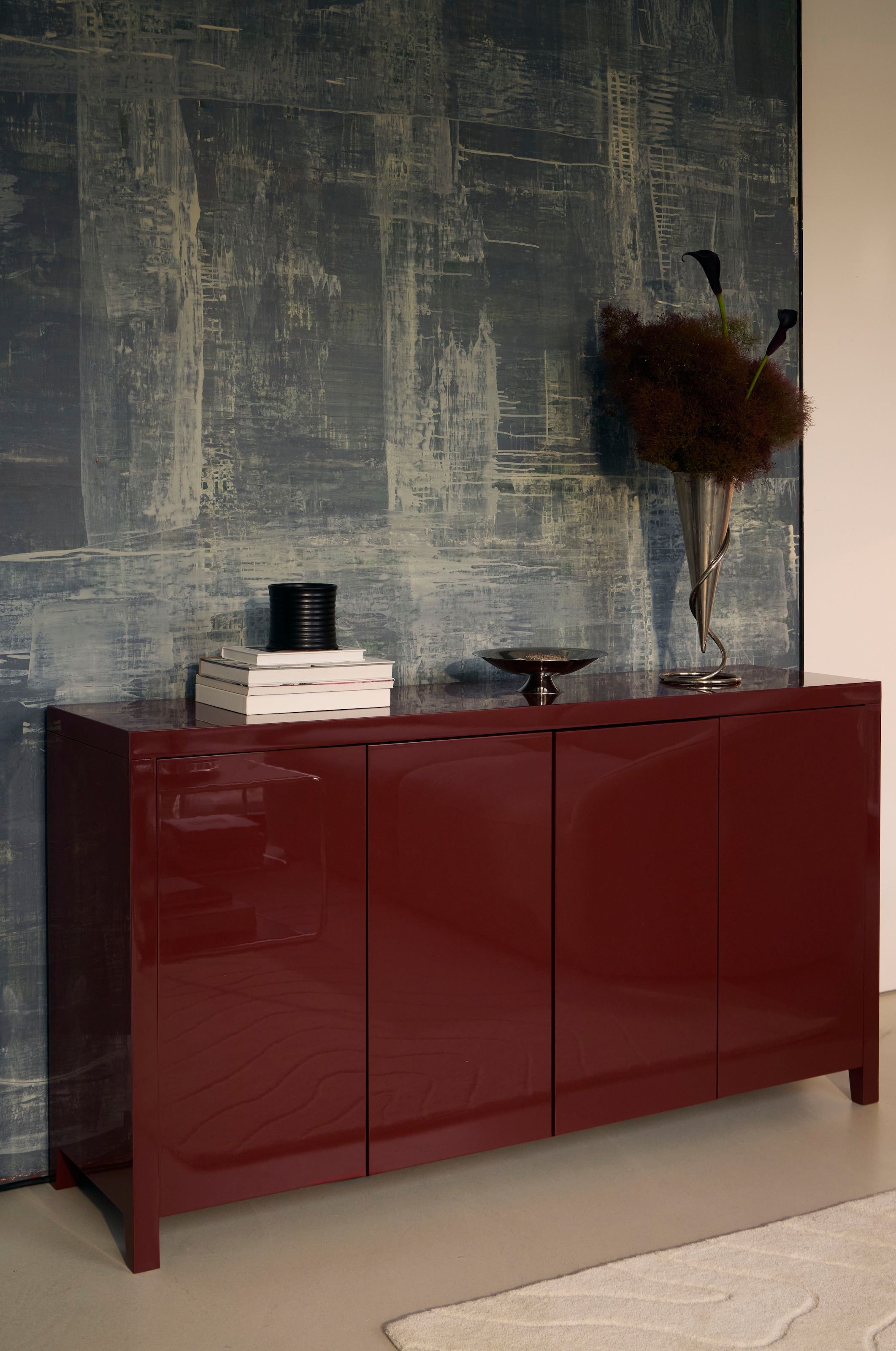 LeGer Home by Lena Gercke Sideboard »Valey« Breite 160 cm, Soft-Close, Push to open