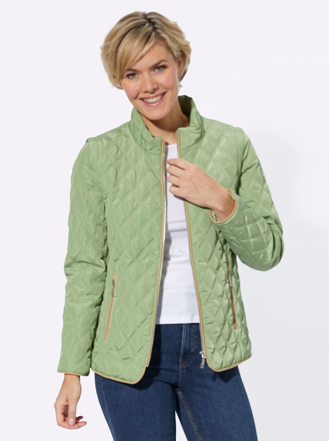 Casual Looks Steppjacke ohne Kapuze
