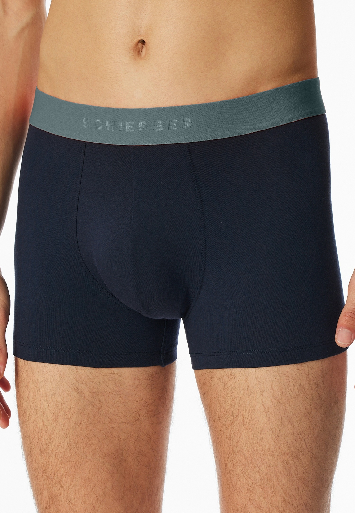 Schiesser Boxers »95/5 Multipacks« avec ceinture élastique tissée logo sportive contrastée