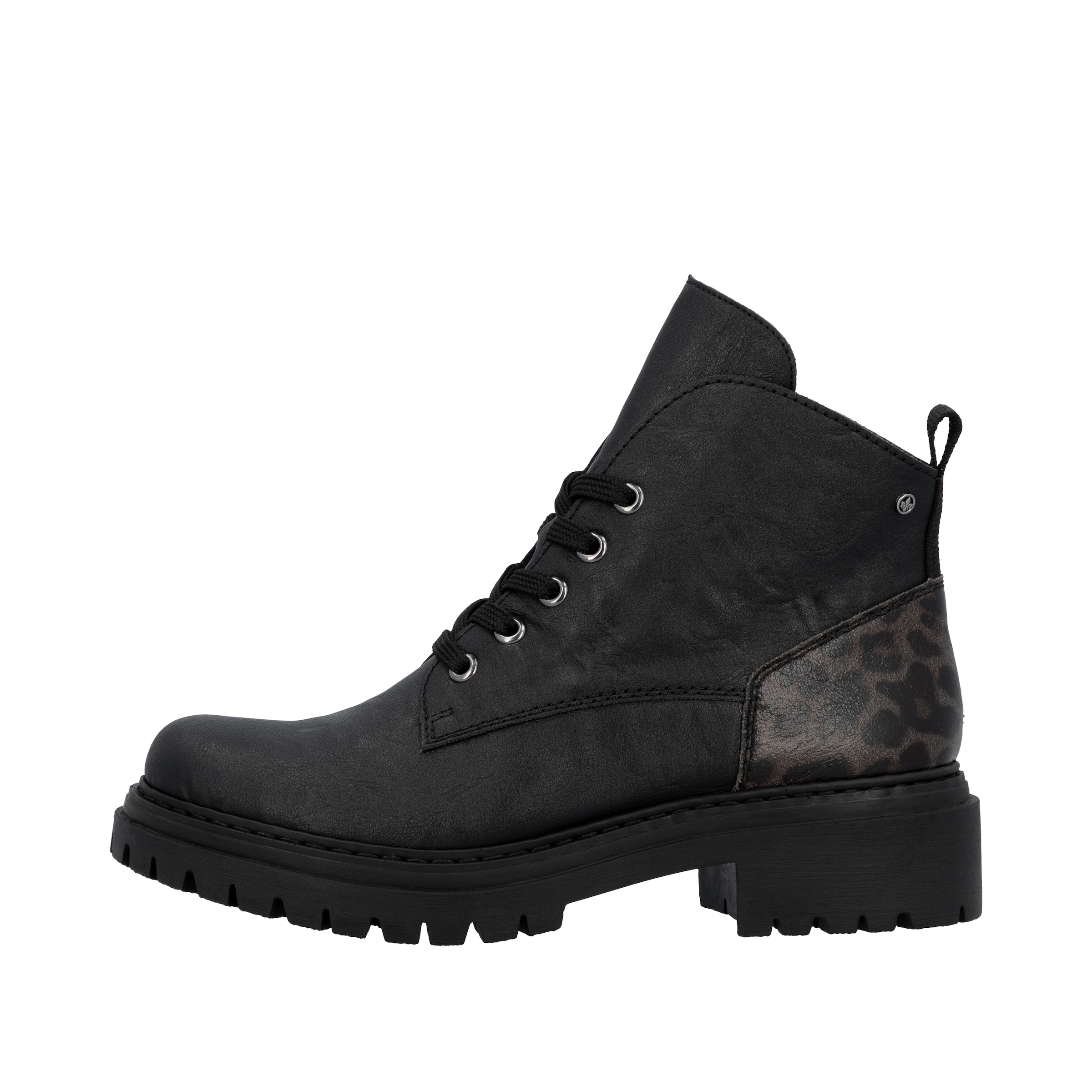 Rieker Bottines à lacets  Bottine à lacets, semelle profilée, avec fermeture éclair intérieure pratique