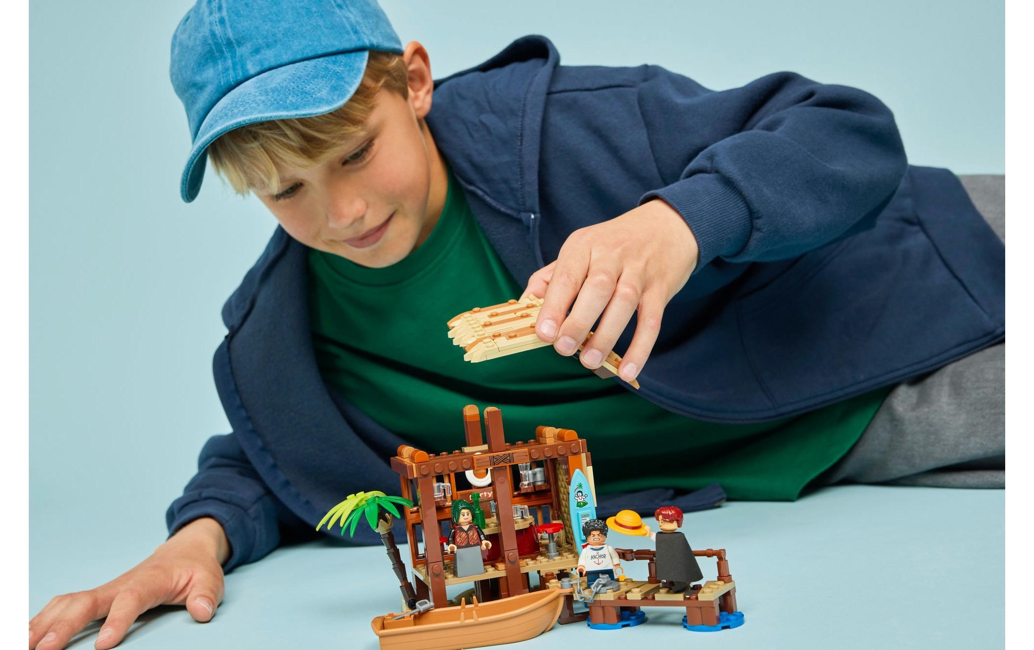 LEGO® Konstruktionsspielsteine »Hütte im Windmühlendorf 75636«