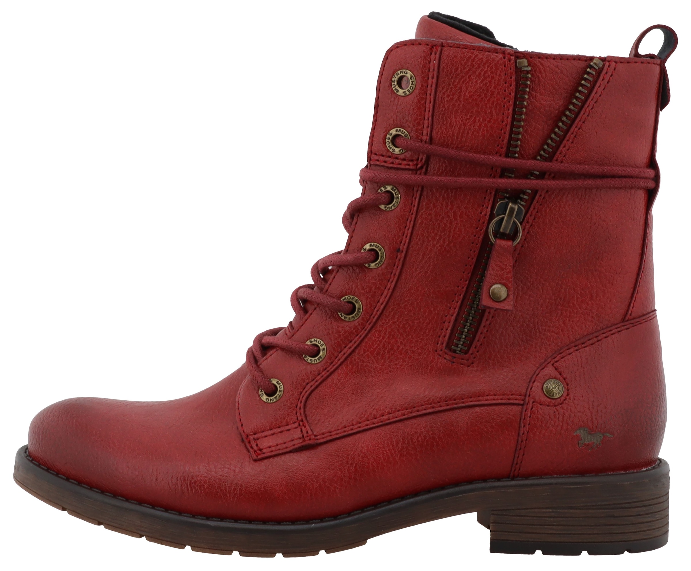 Mustang Shoes Bottes d'hiver »Elfi«  bottines, boots d'hiver avec fermeture éclair décorative sympa