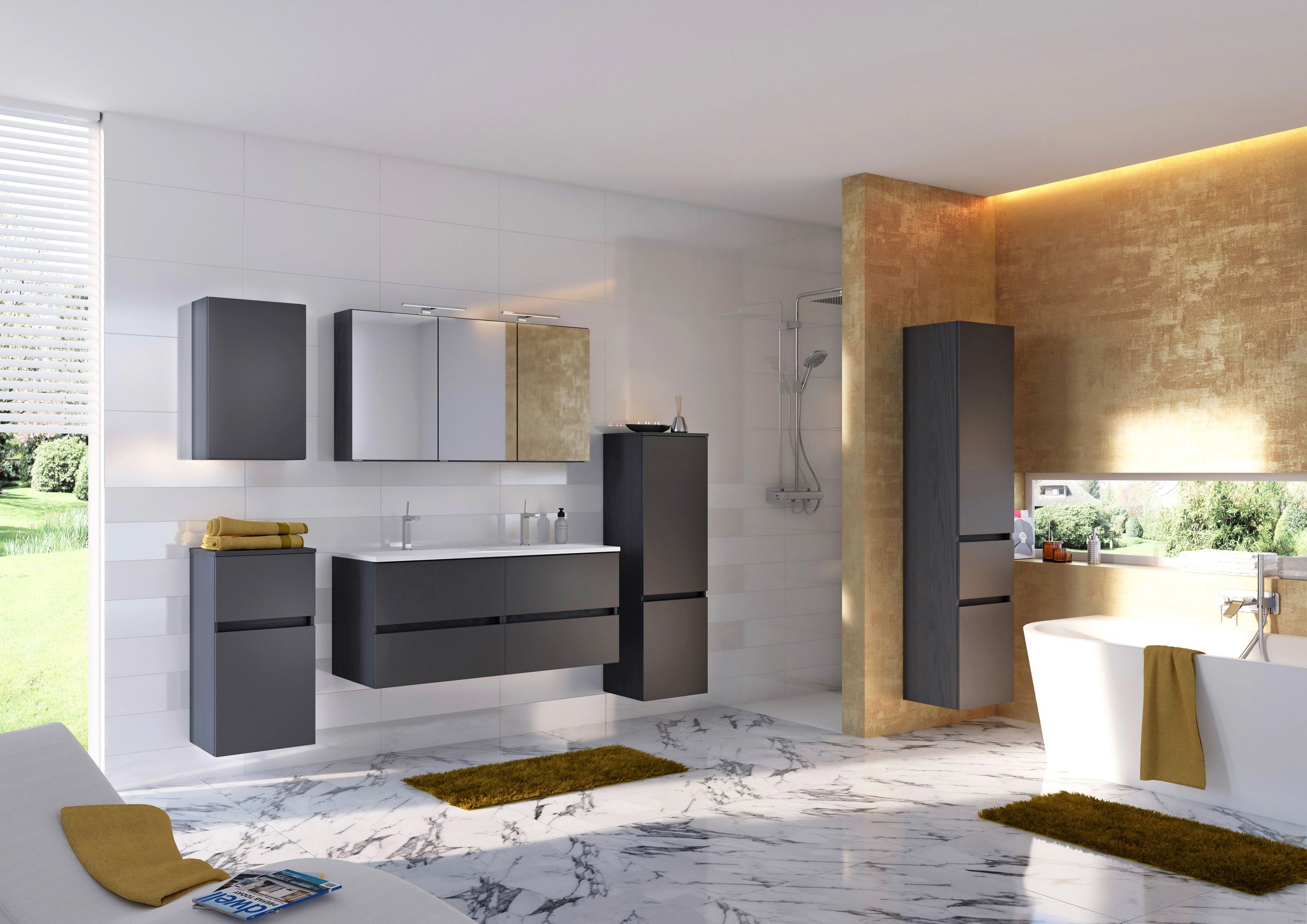 welltime Waschtisch »Baabe« Breite 120 cm