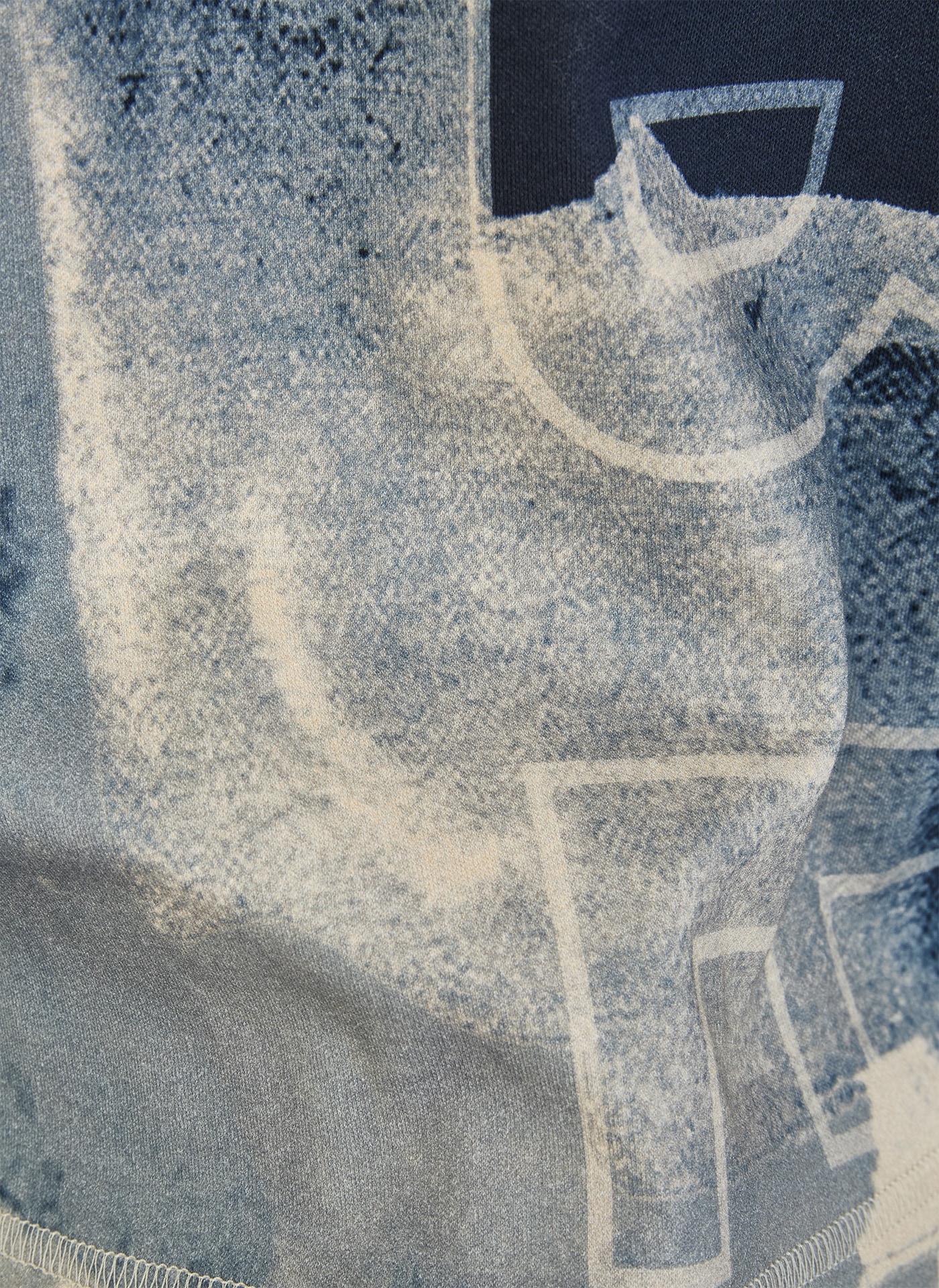 Rabe T-shirt à manches 3/4 Avec motif graphique et détails pailletés