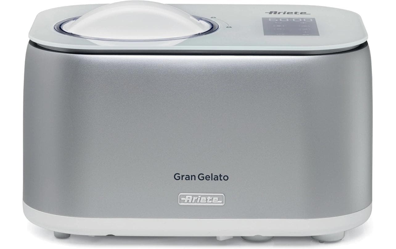 Ariete Machine à glace »Gran Gelato« 1 l 100 W La fonction de refroidissement intégrée garde votre glace fraîche jusqu'à 1 heure.