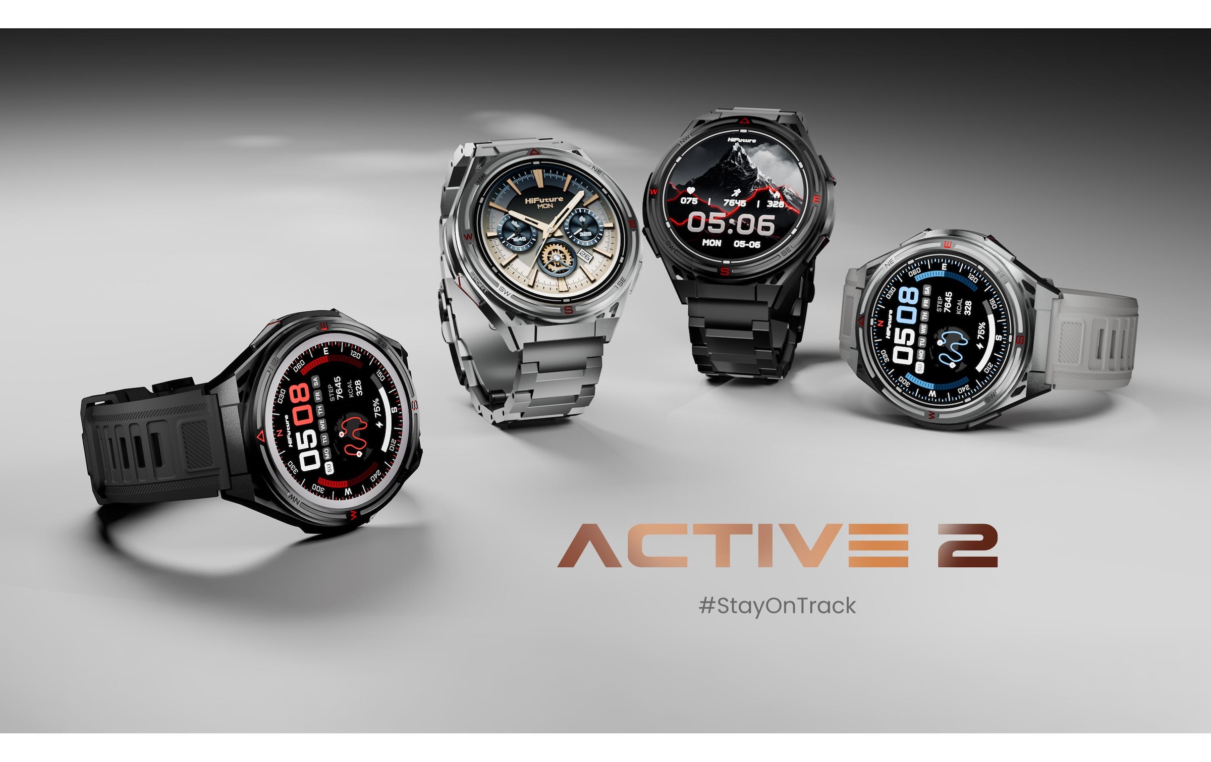   Smartwatch »HiFuture ACTIVE2«