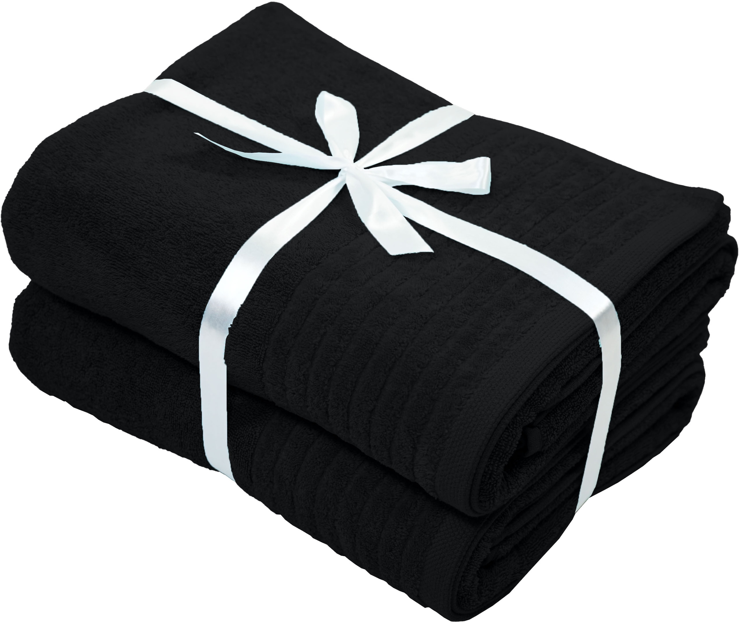 GOODproduct Serviette de sauna »Sanremo Premium, Premium Handtücher, 600 gr/m², 80x200cm« Bordüre, einfarbig, flauschig, weich, dicke Qualität, 5 Jahre Garantie