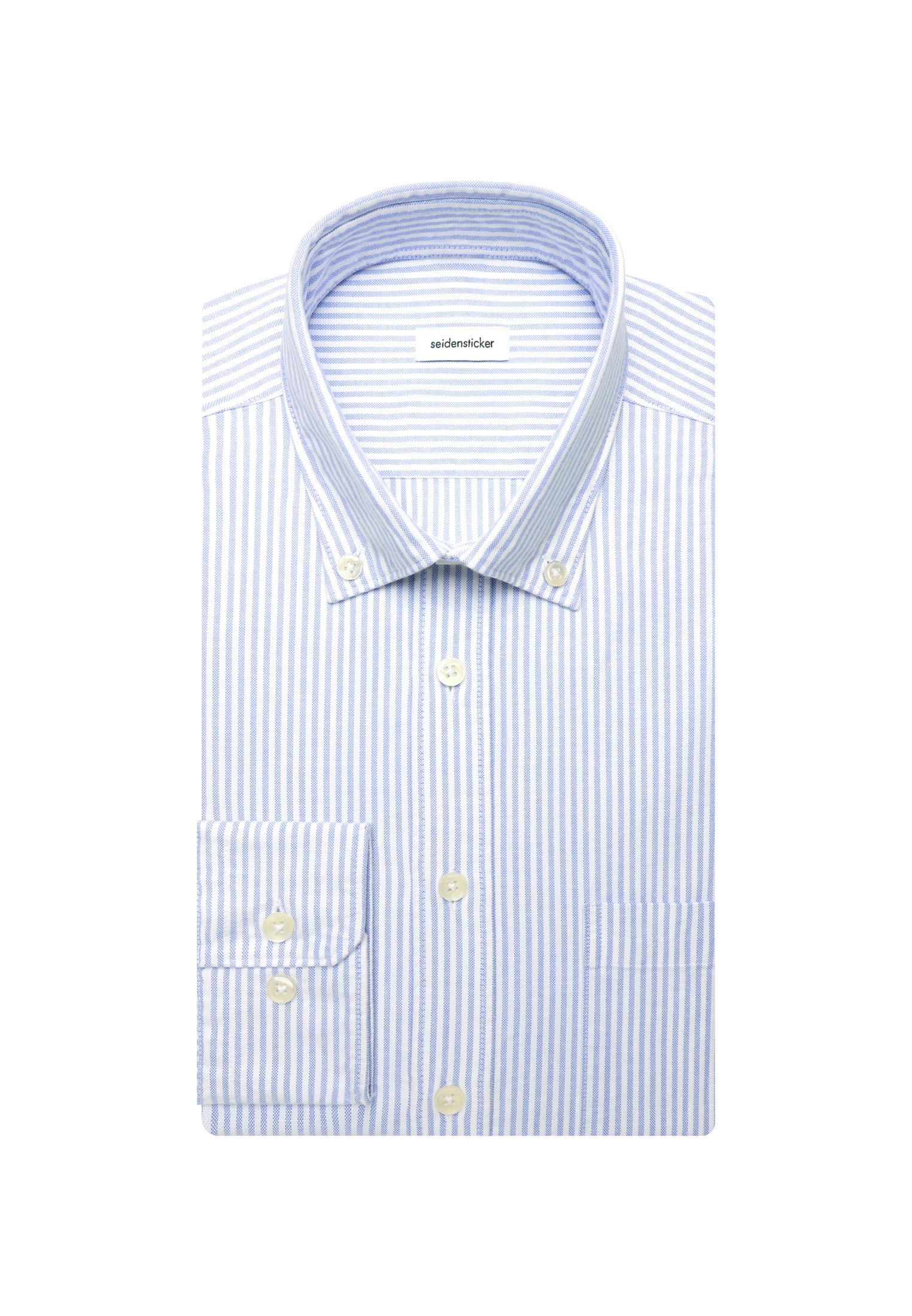 seidensticker Chemise d'affaires col boutonné classique 1/1 rayé