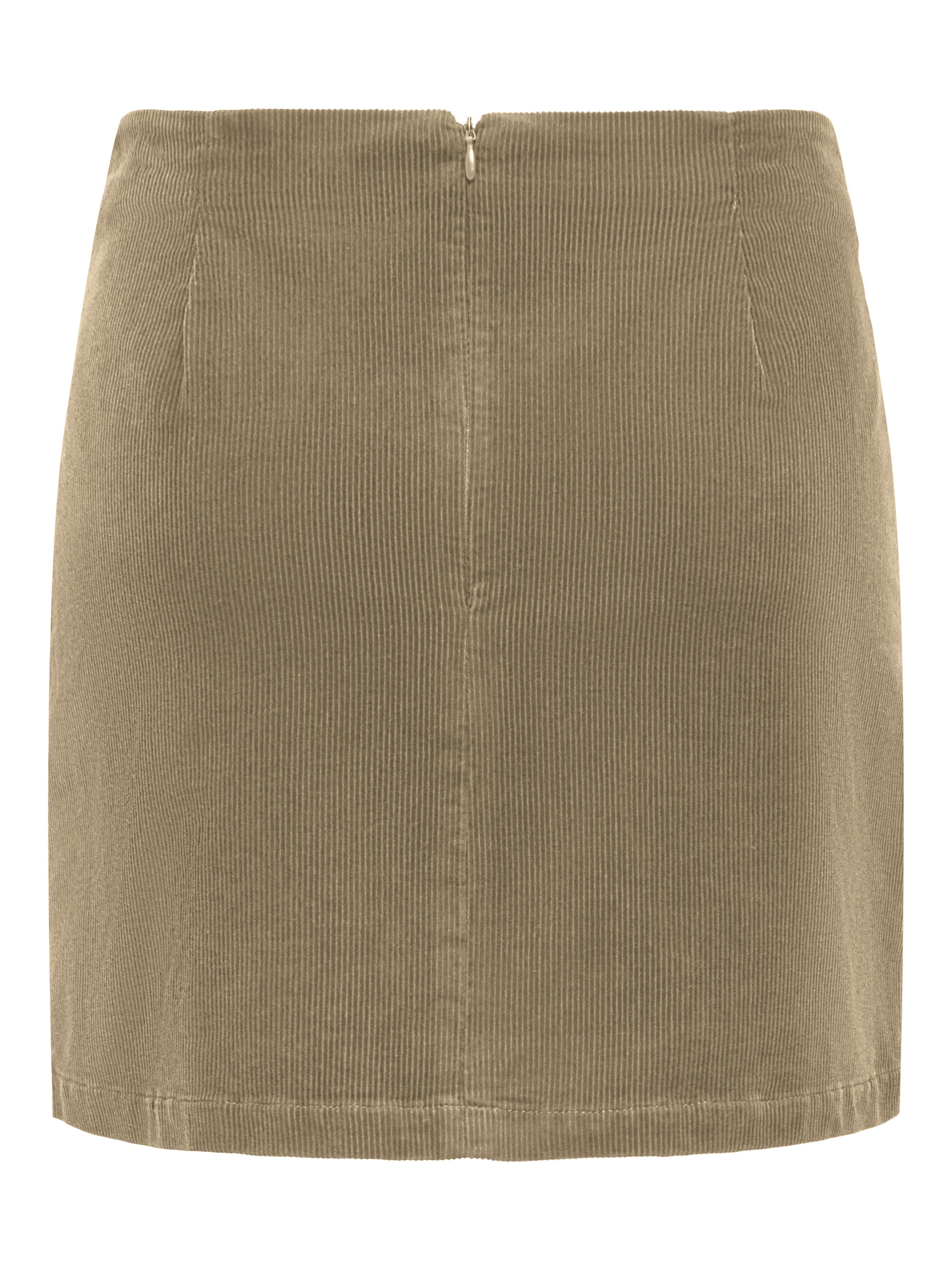 ONLY Jupe en velours »ONLFLORA HW CORD SHORT SLIT SKIRT PNT« mélange de coton