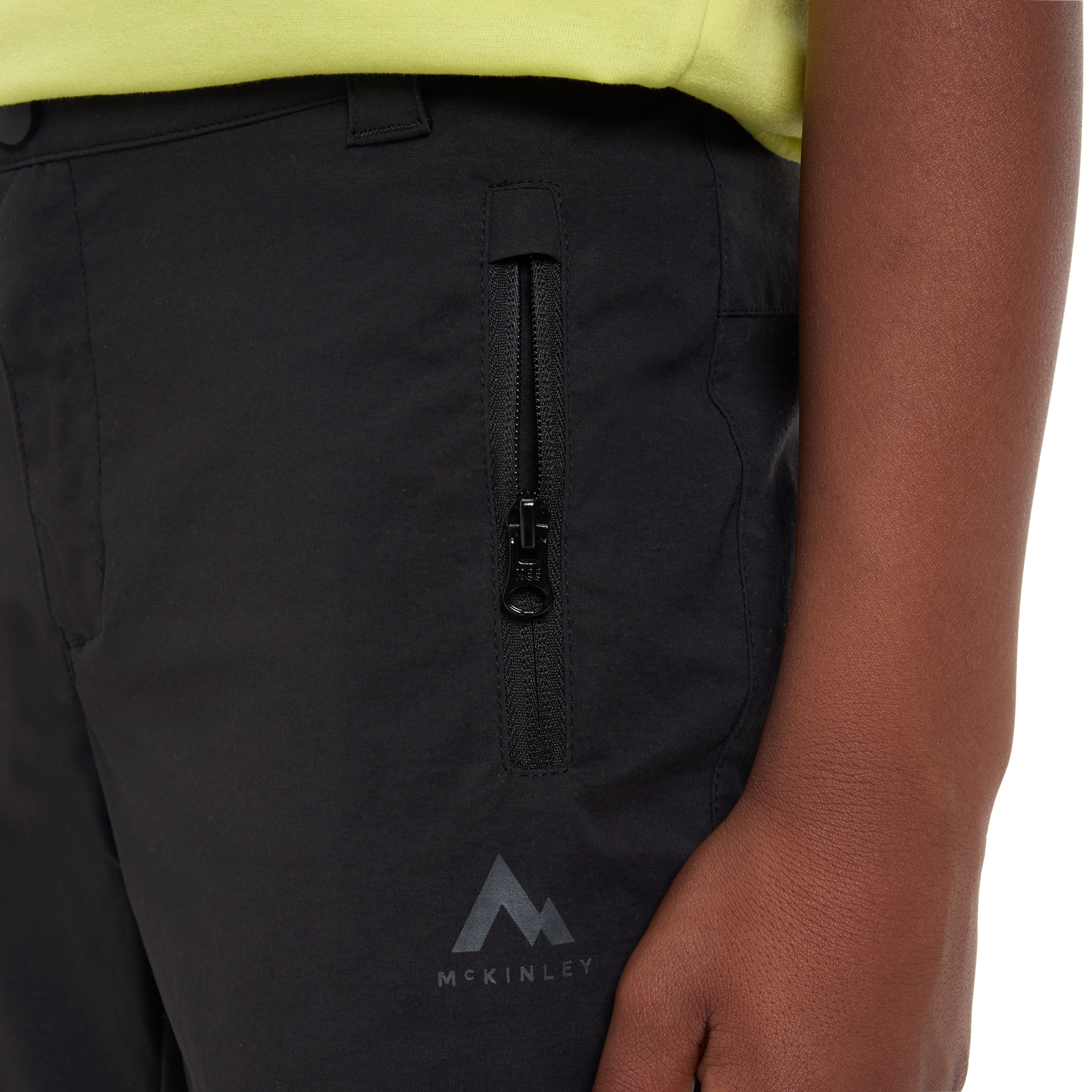 McKINLEY Pantalon de plein air »JU.-ABZIPPHOSE AARON ZFF PNT B«  en tissu stretch 4 directions, avec technologie DRY PLUS, respirant