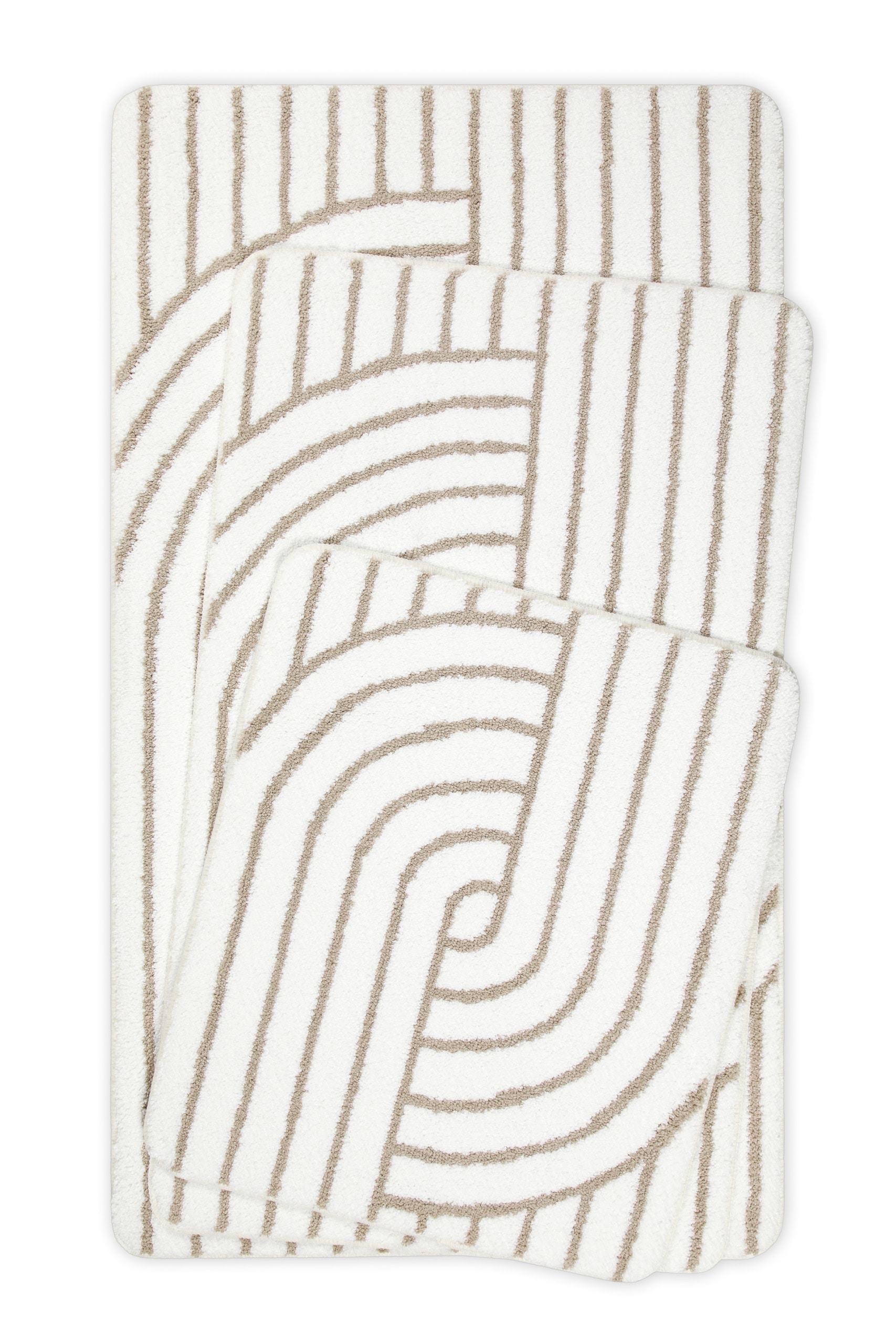 Wecon home Basics Tapis de bain »Hilda« Höhe 15 mm waschbar, rutschfest, strapazierfähig, pflegeleicht mit Retro Muster