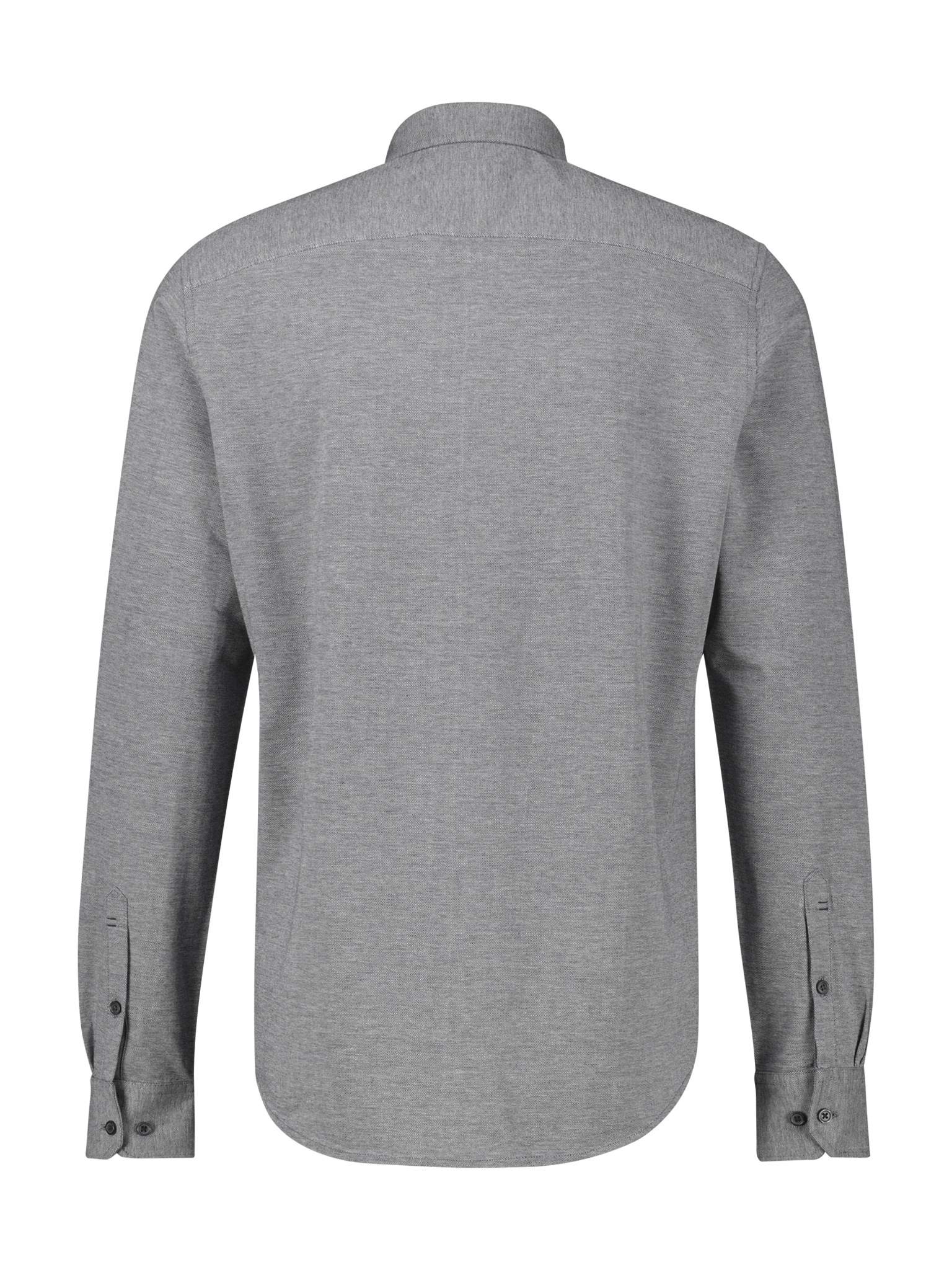LERROS Langarmhemd mit Logo Stickerei