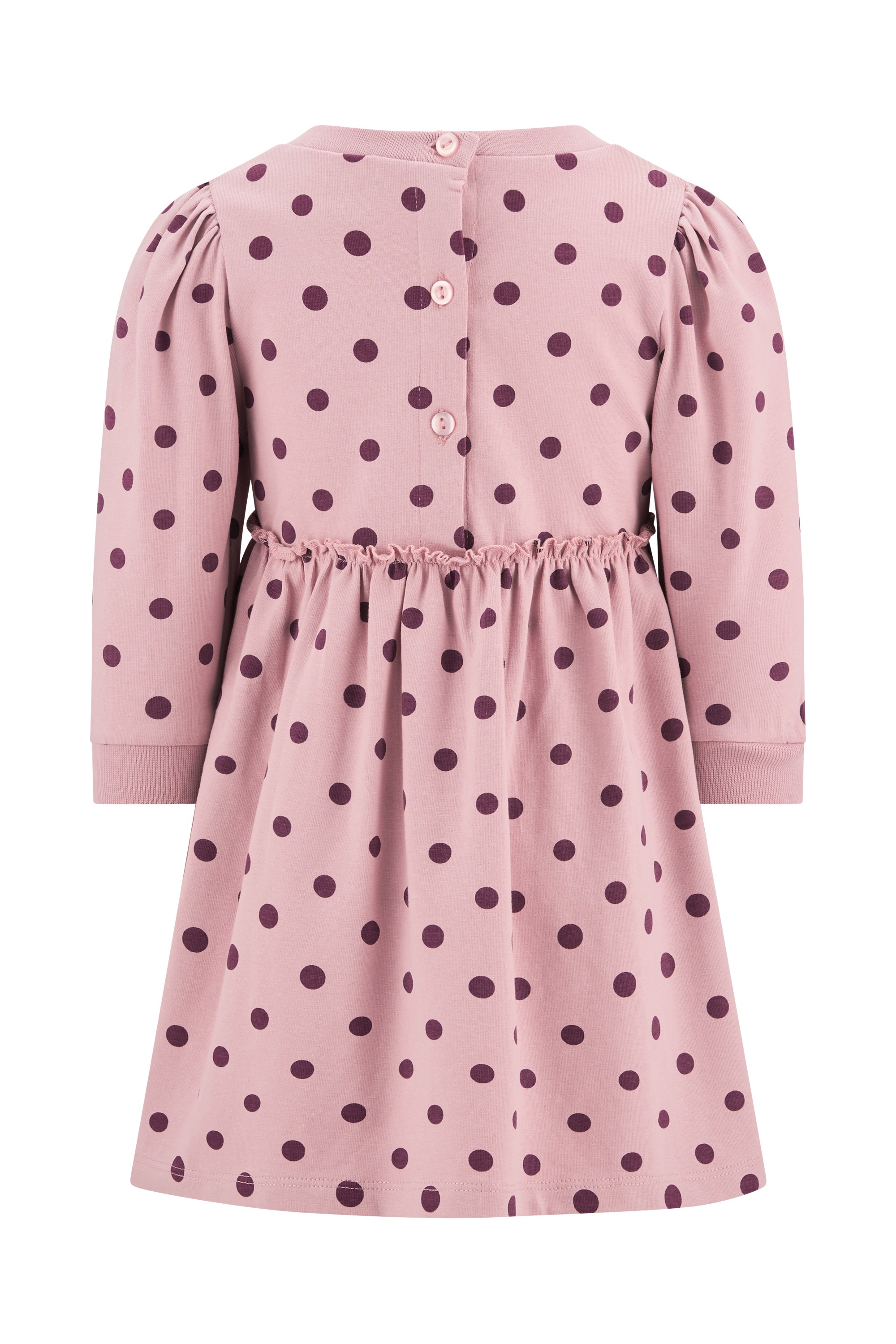 happy girls Robe en jersey Baumwollmischung, Puffärmel