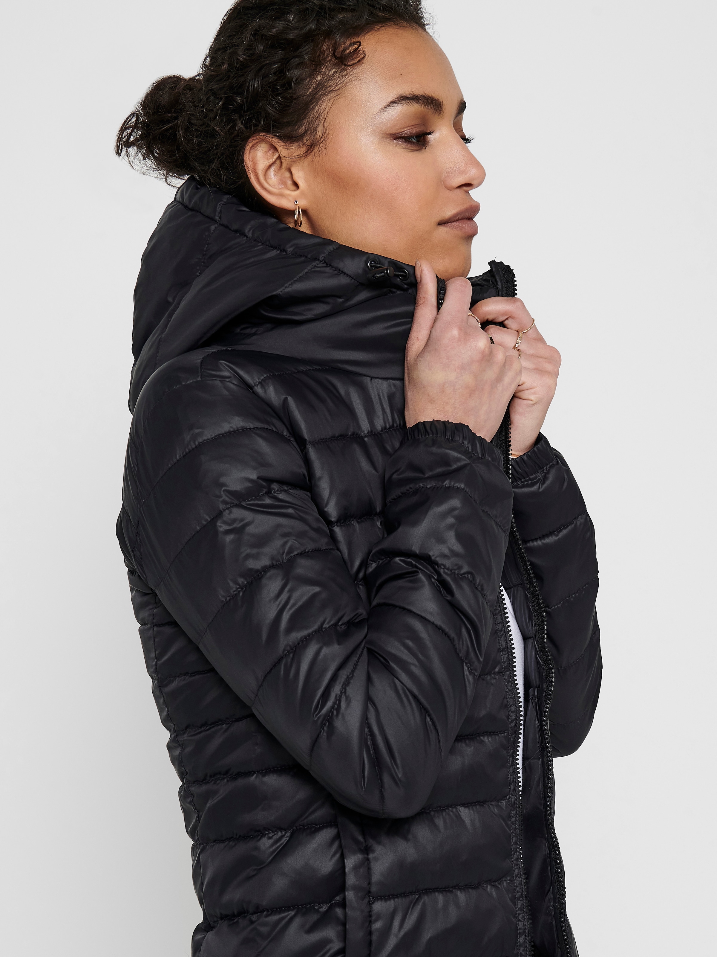 ONLY Steppjacke »ONLTAHOE HOOD JACKET OTW NOOS« mit Kapuze