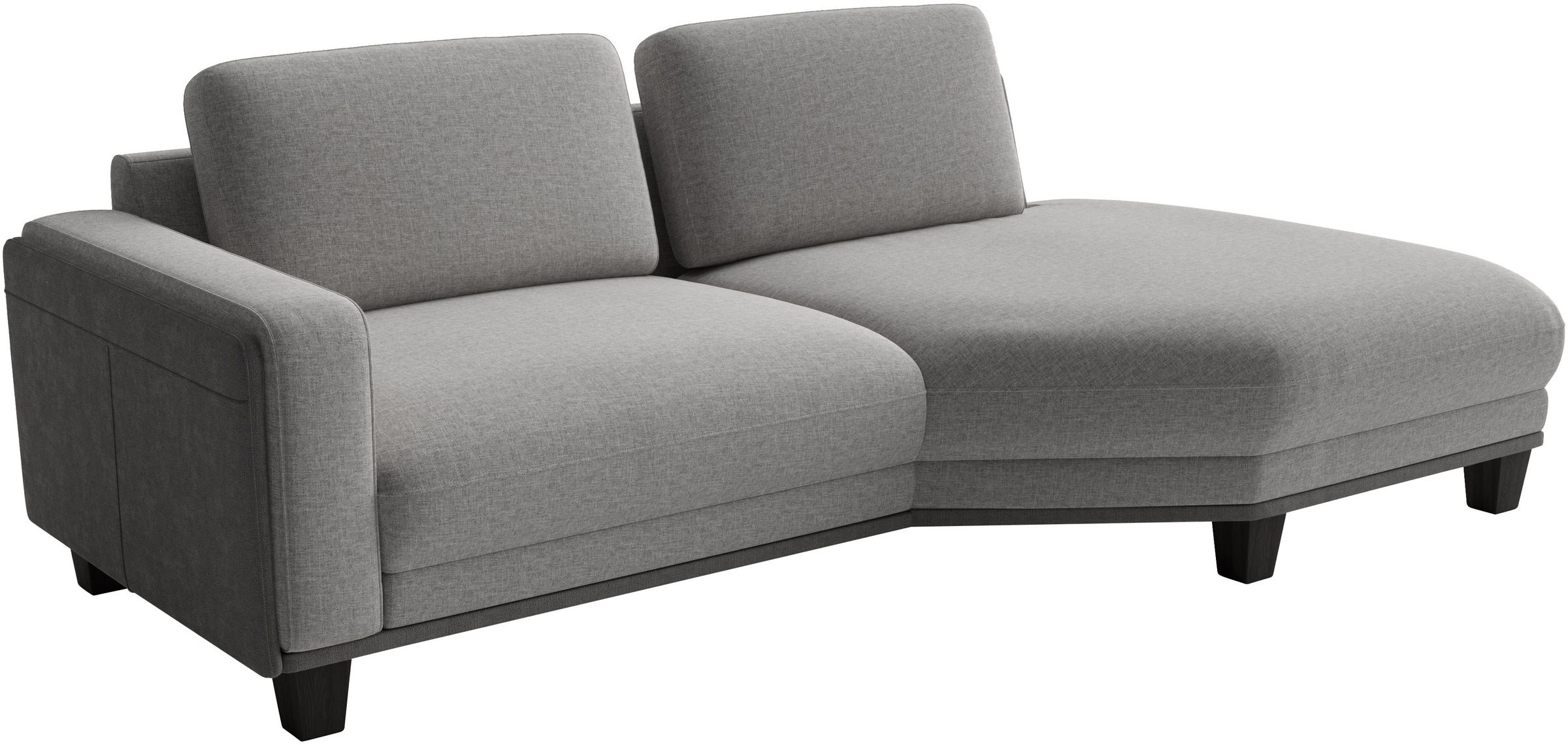 sit&more Ecksofa »Concept« Modernes Sofa in drei Fussfarben zur Auswahl