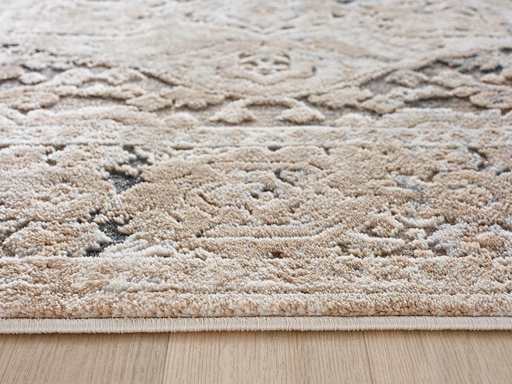 GOODproduct Tapis »Kylan, Hoch-Tief-Struktur, dezenter Glanz« Rectangulaire 9 mm Höhe Schrumpf-Garn-Effekt, im Vintage-Look, dichte Qualität, Wohnzimmer