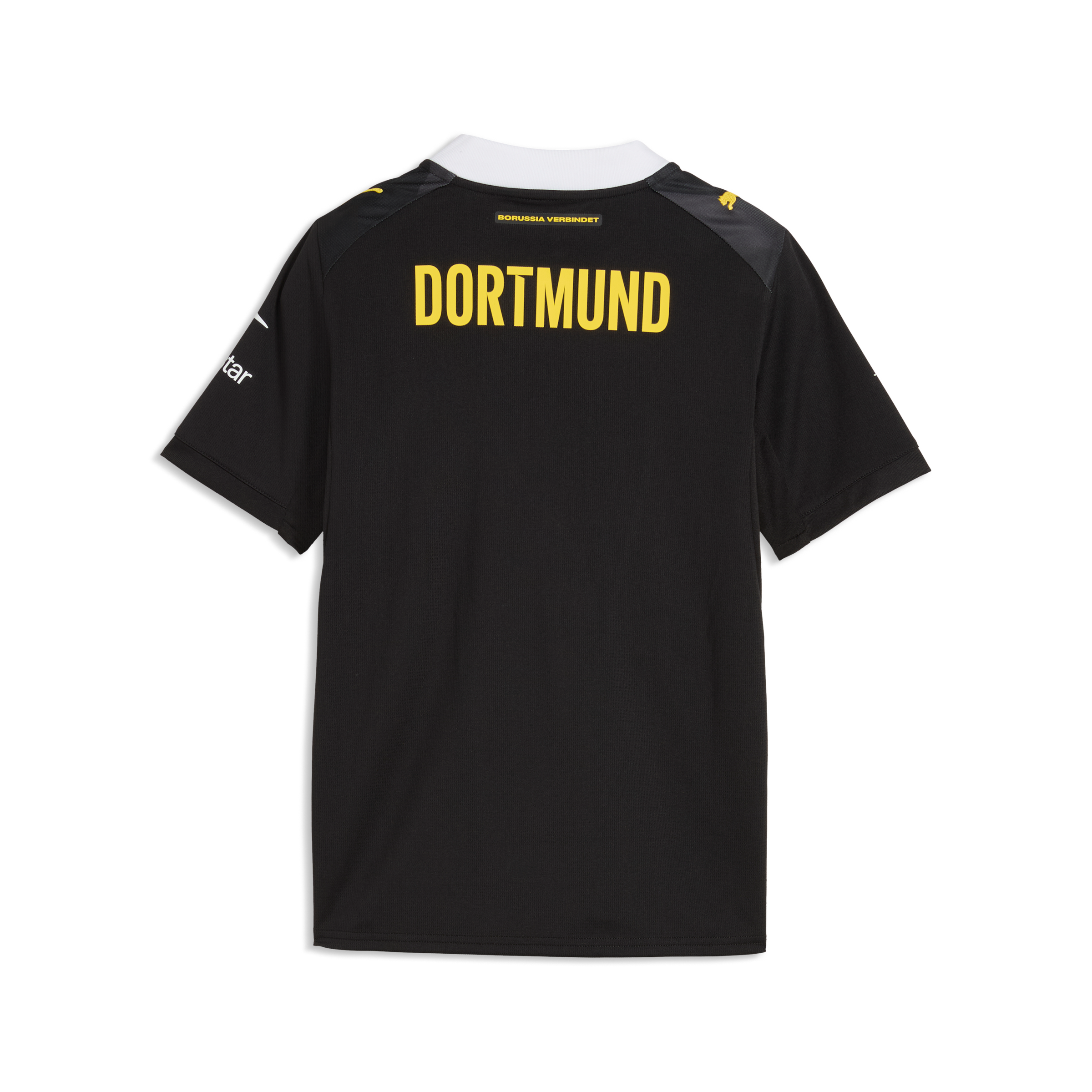 PUMA Fussballtrikot »BVB AWAY JERSEY REPLICA JR« für Jugendliche, mit DryCELL-Technologie, atmungsaktiv