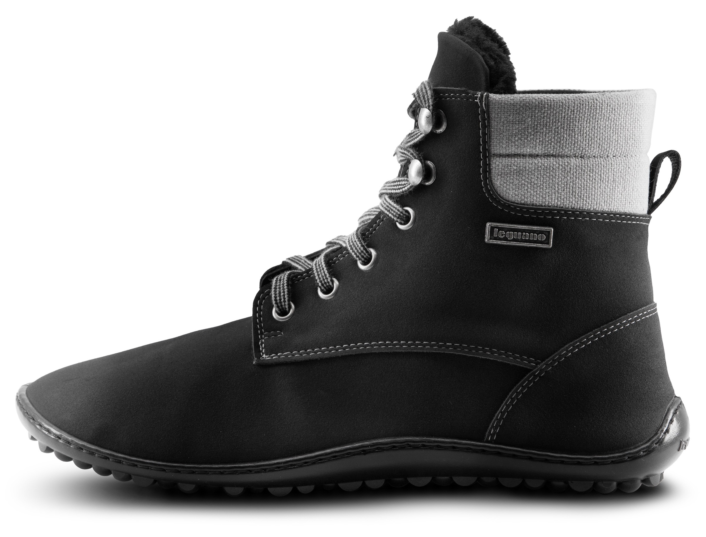 Leguano Barfussschuh »Icebare«  , Bequemschuh, Schnürboots, speziell entwickelte Halbkugel-Sohle