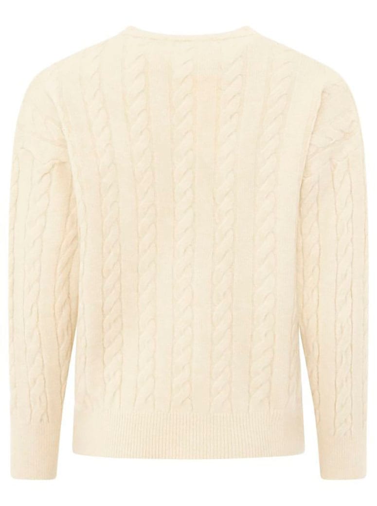 Zwillingsherz Pull en tricot »"Zopfstrick"« Rundhalsausschnitt, Zopfstrick, Langarm