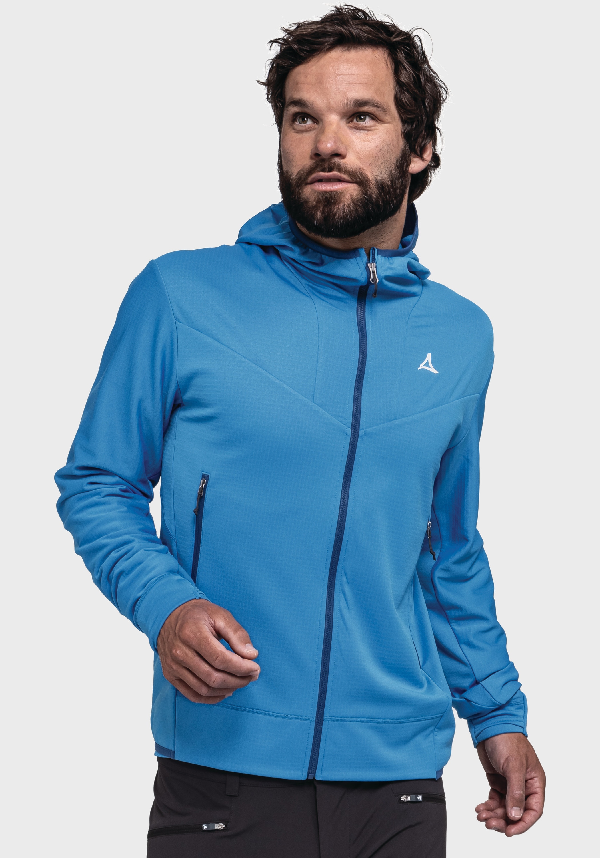 Schöffel Veste polaire »Mountain Fleece Hoody Style Blaueis MNS« mit Kapuze