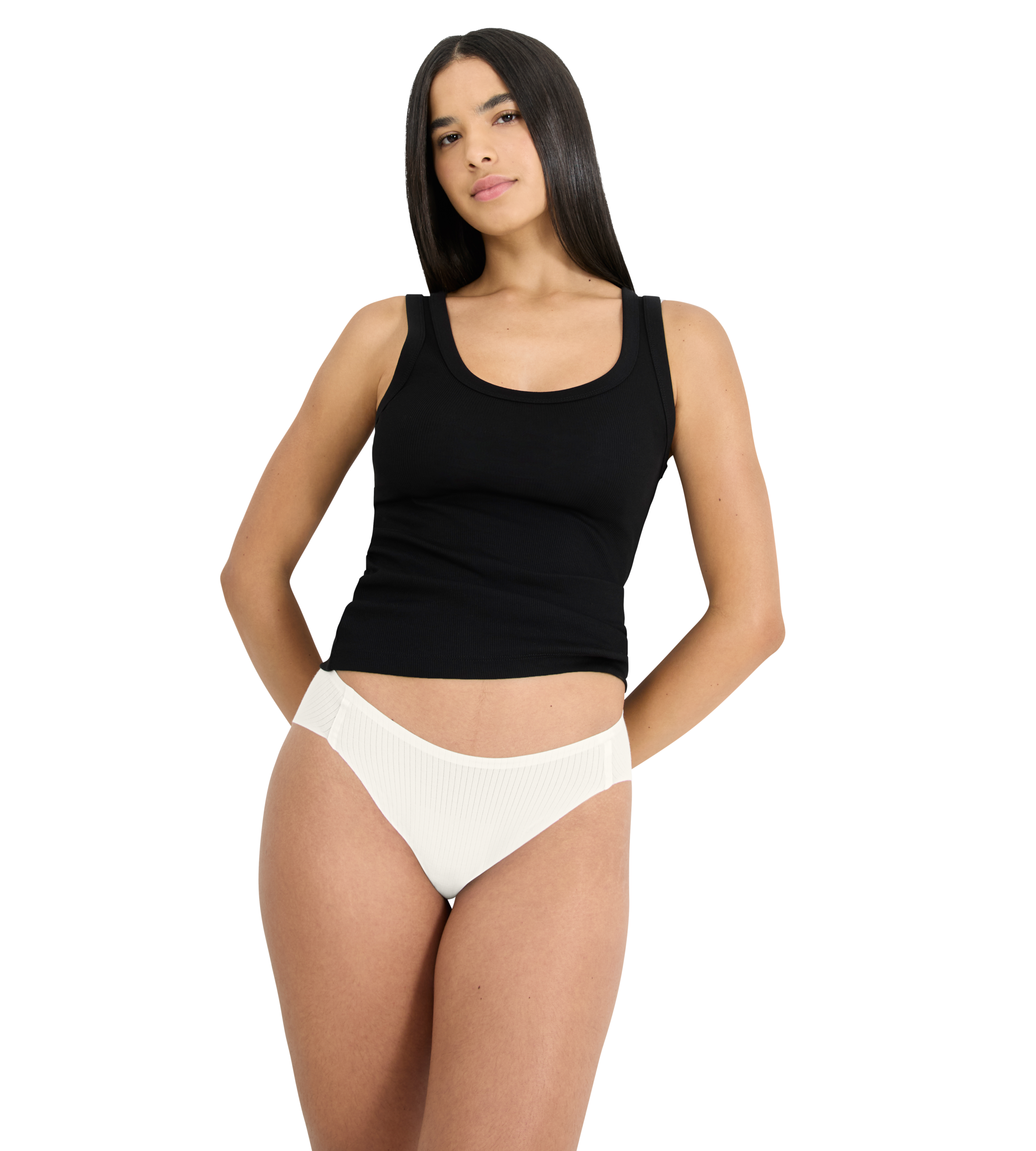 sloggi Slip »ZERO Feel Pure« mit hohem Beinausschnitt, dezenter Streifeneffekt
