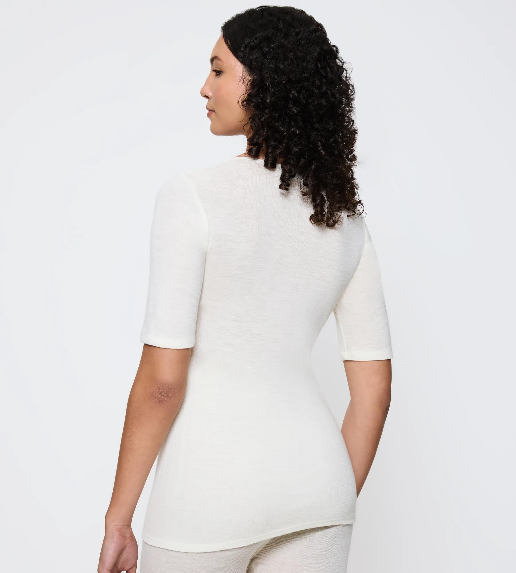 Triumph T-Shirt »Beauty Layers SSL Top Wool« weiche Wolle, Rundhalsausschnitt, wärmend