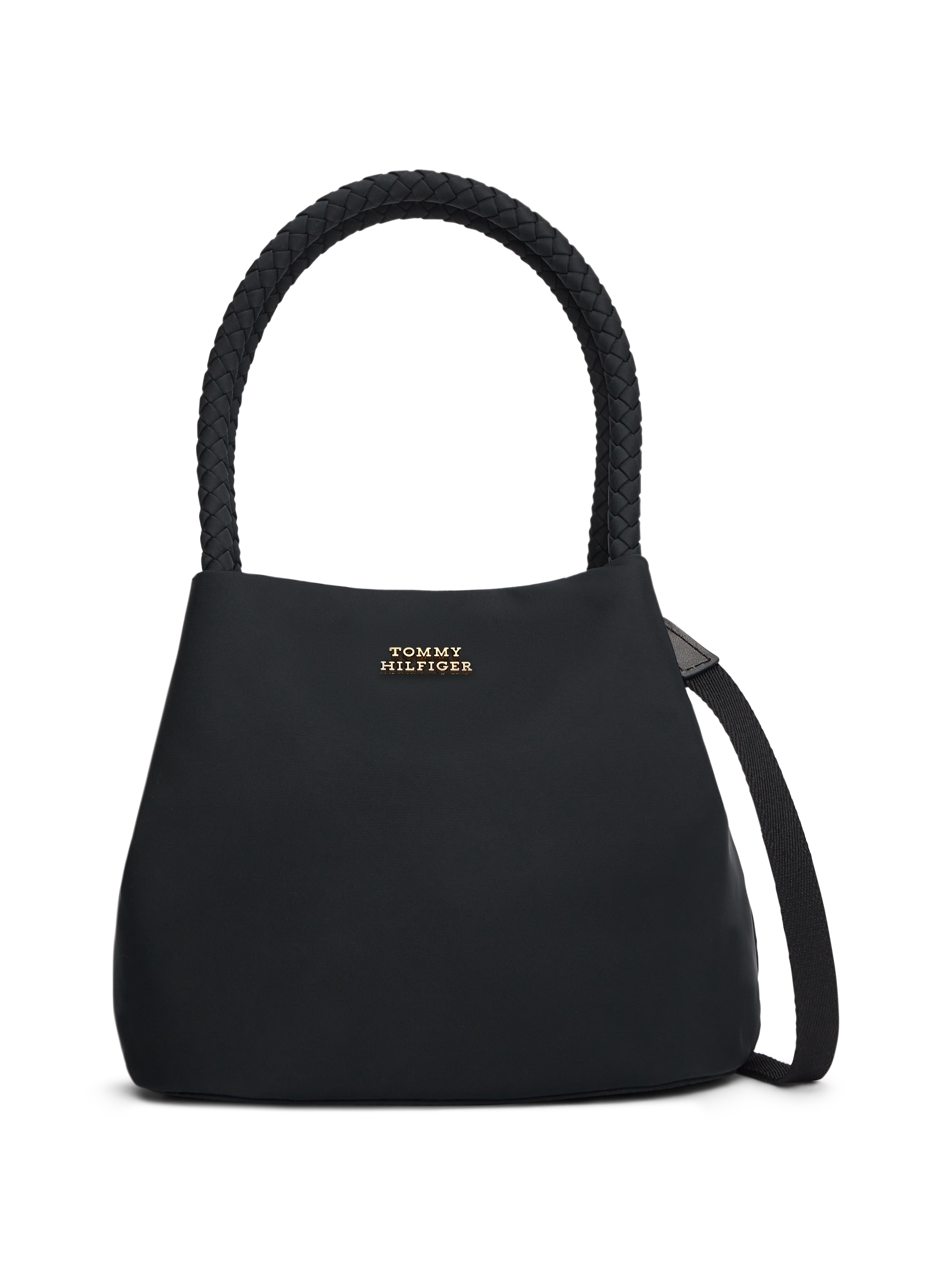 Tommy Hilfiger Sac à main »TH MARINA BUCKET NYLON« Sac fourre-tout femme, sac bandoulière, sac à épaule avec logo