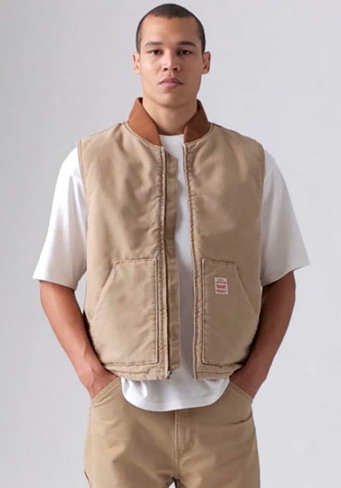 Levi's® Gilet en jean »SANSOME« mit Reissverschluss